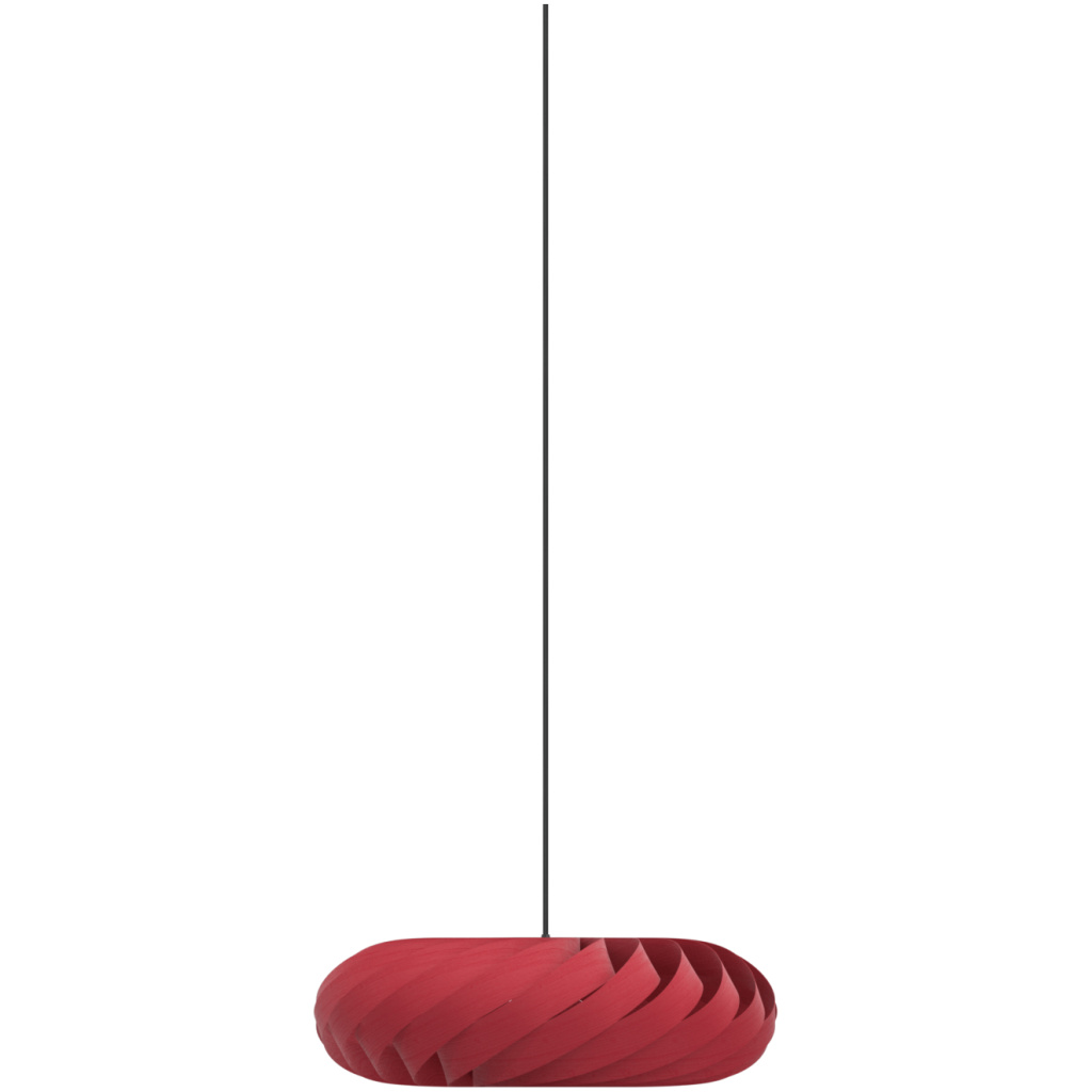 TR5 Pendant, Birch, Red, 60 x 20 cm