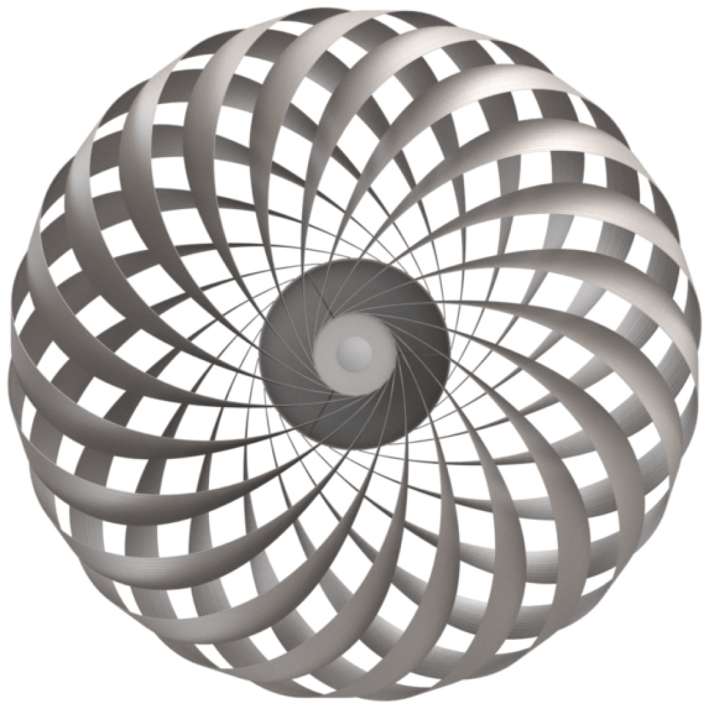 TR5 Wall light, Brushed aluminium, Silver, 60 x 20 cm