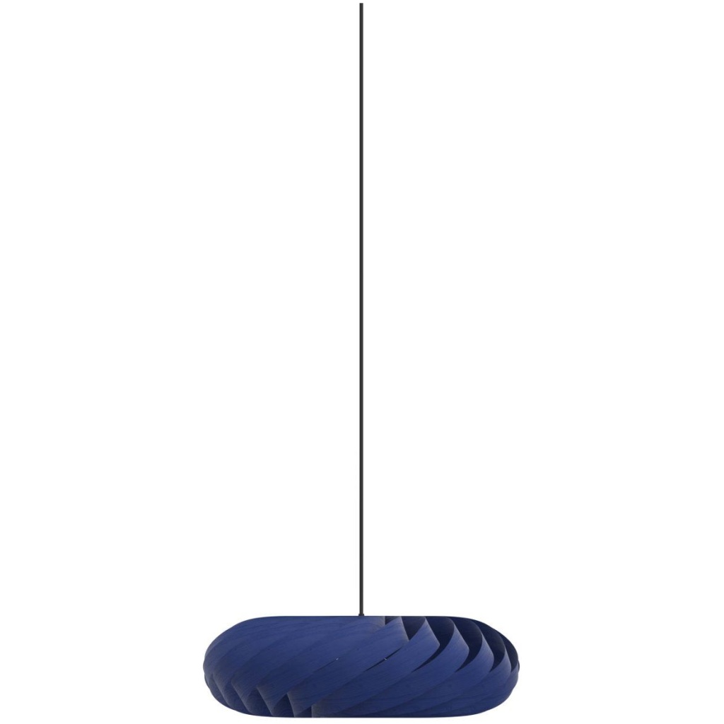 TR5 Pendant, Birch, Blue, 60 x 20 cm