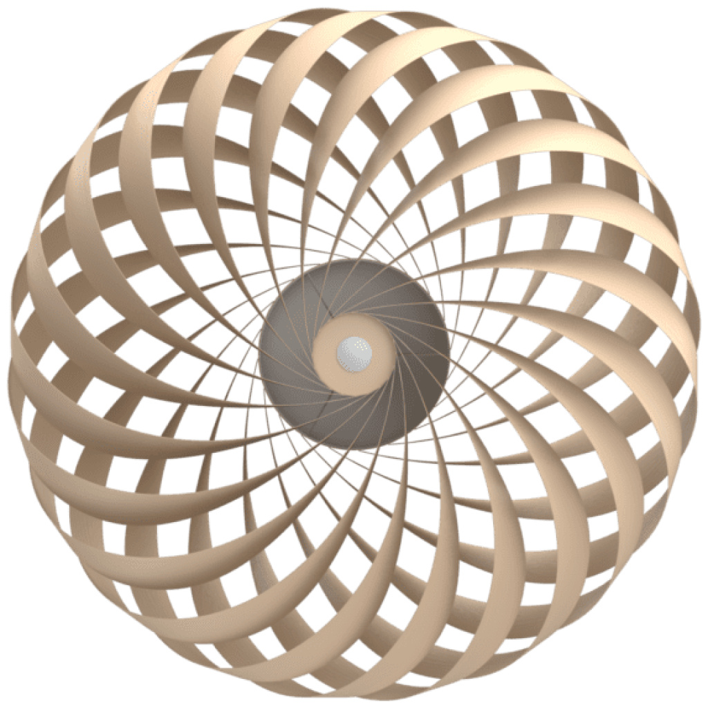 TR5 Wall light, Birch, Natural, 60 x 20 cm