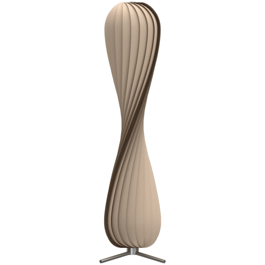 TR7 Floor Light, Birch, Natural, 25 x 117 cm