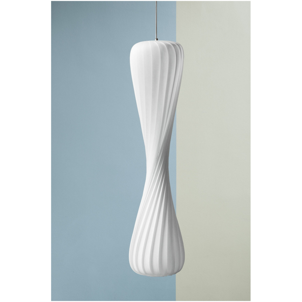 TR7 Pendant, PP Plastic, White, 25 x 112 cm