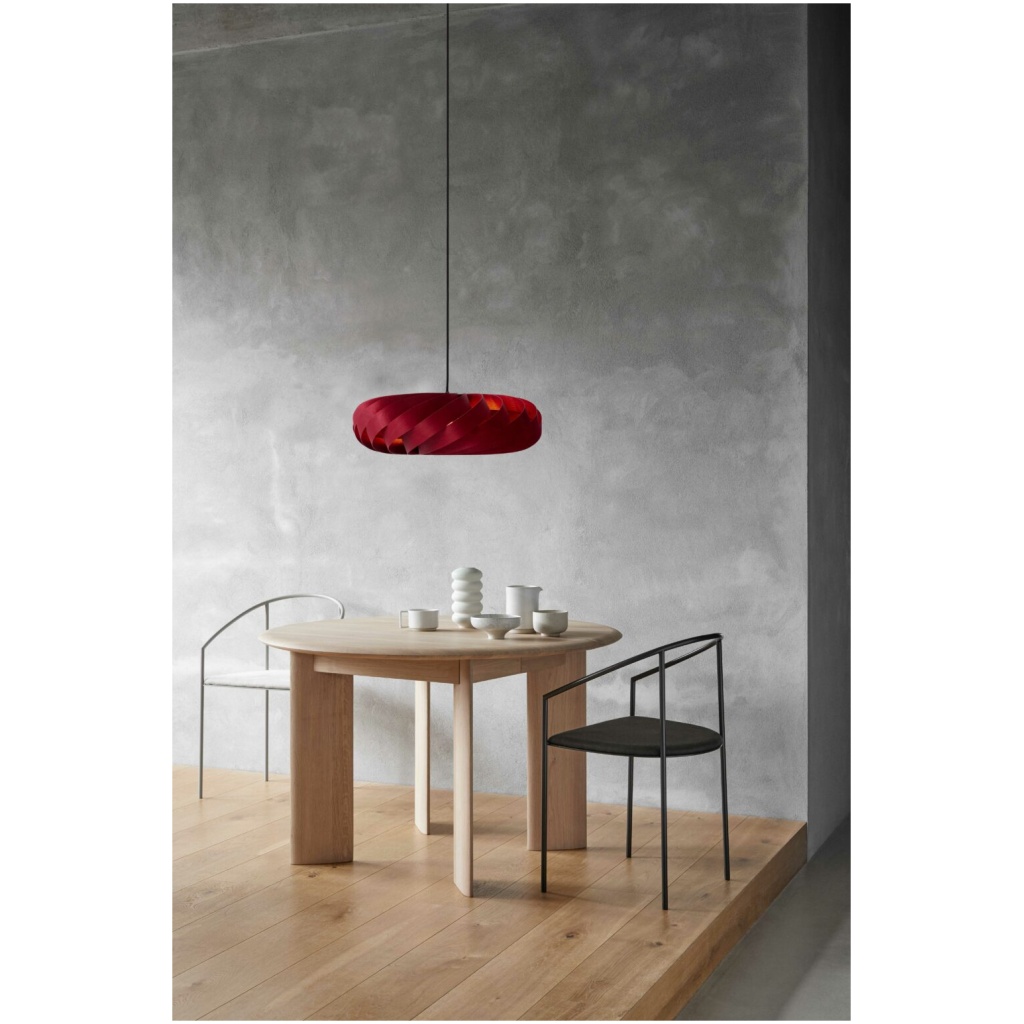 TR5 Pendant, Birch, Red, 60 x 20 cm