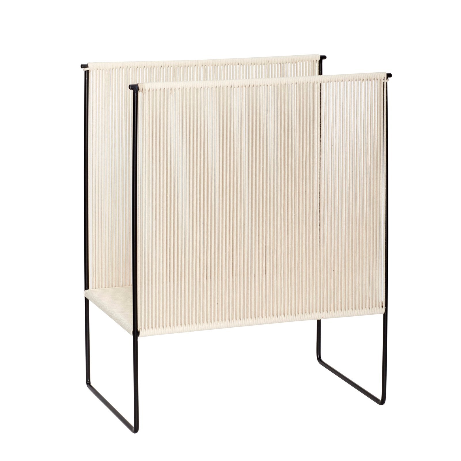 String Magasinholder Sort/Hvid