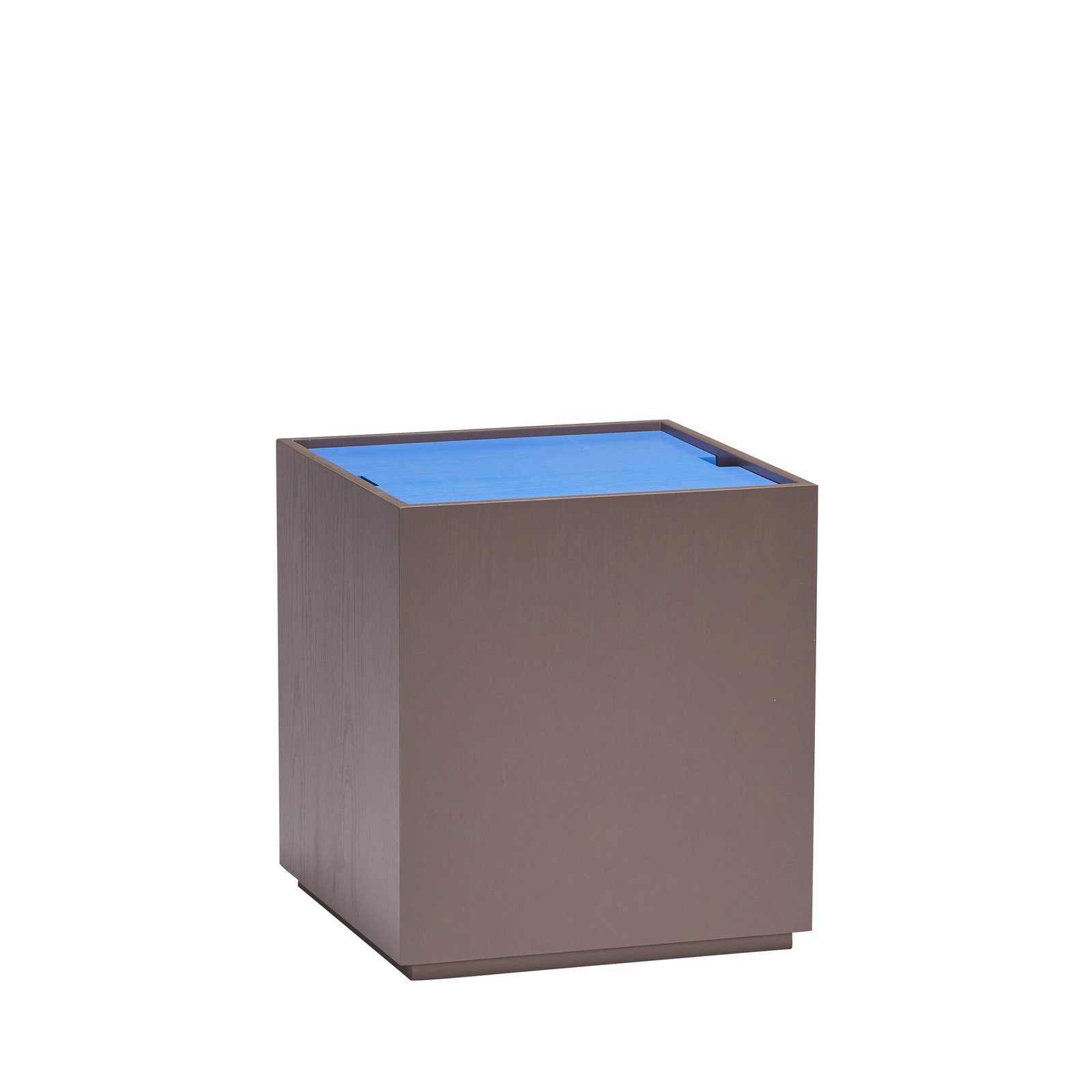 Vault Sidebord/Opbevaringskasse Brun/Blå
