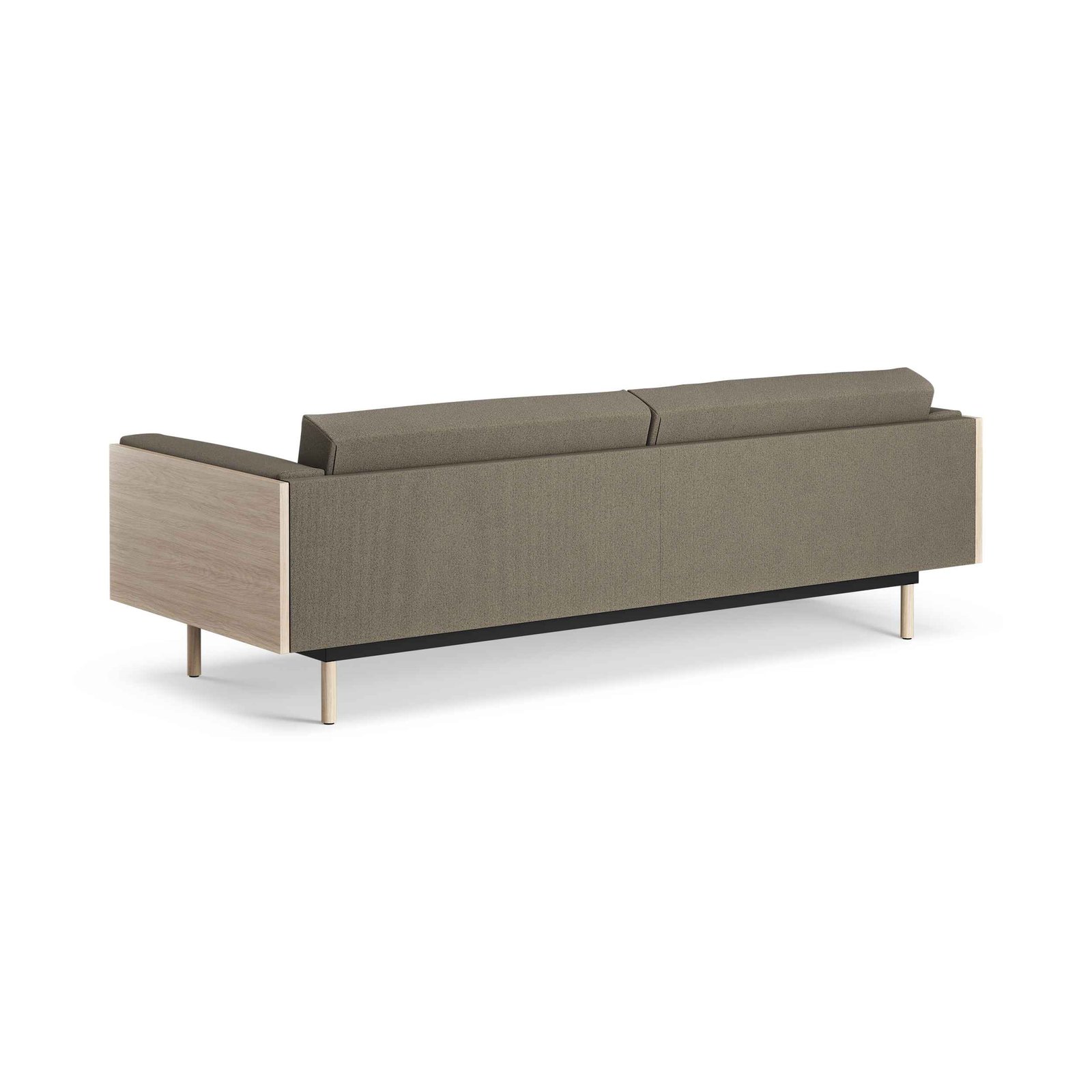 Wood 3-sits soffa