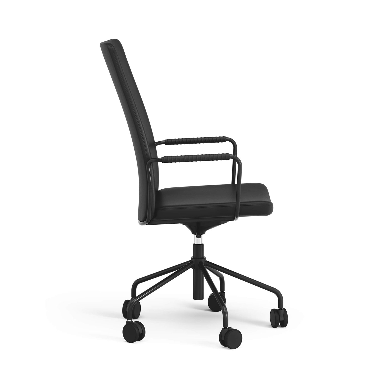 Stella High back karmstol med hjulstativ höj och sänkbar