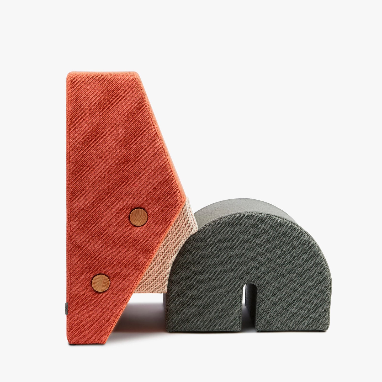 KEYSTONE - Peach/Off White/Grey