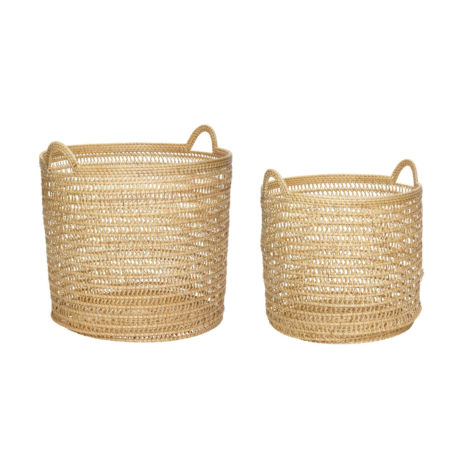 Weave Kurve Natur (sæt af 2)
