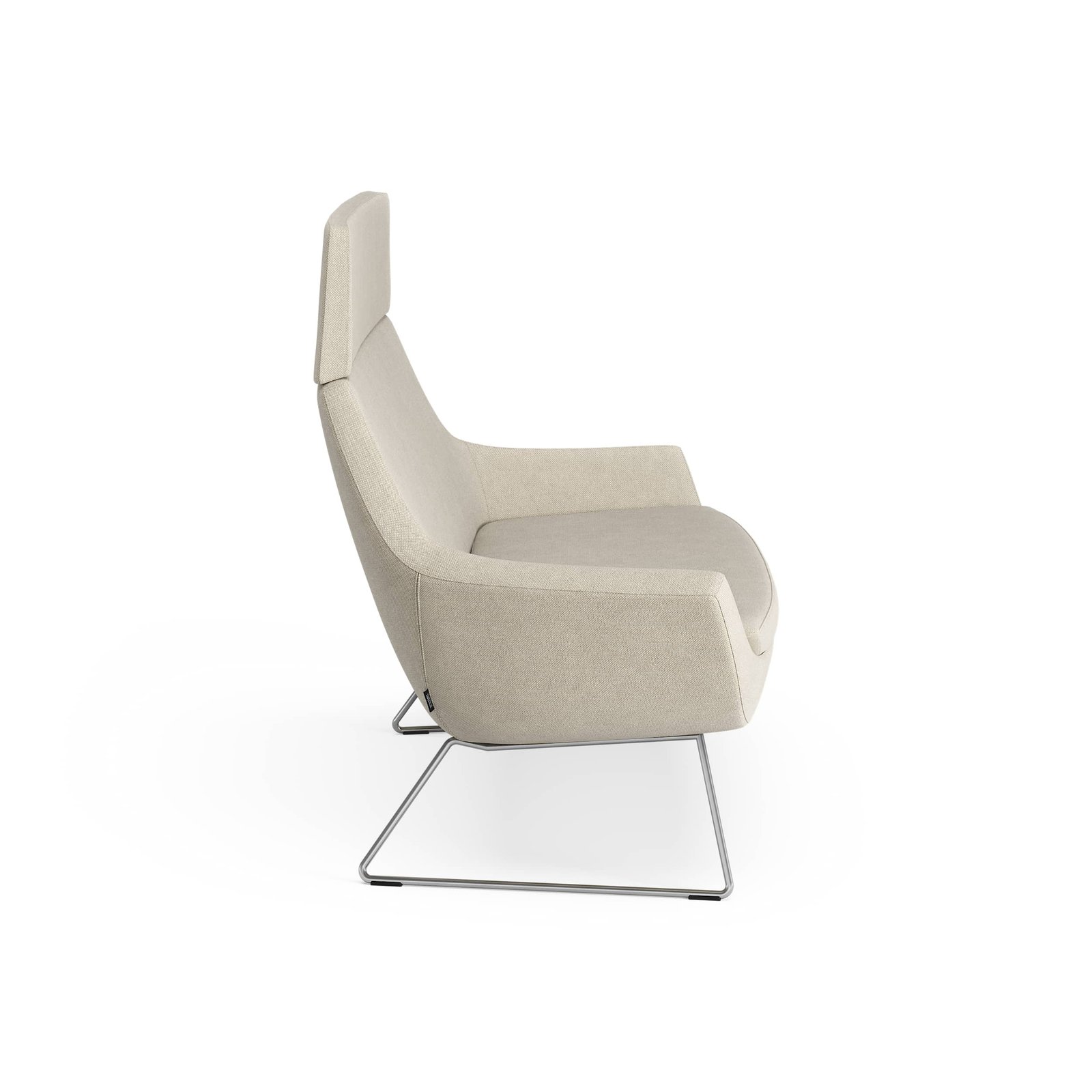 Happy 2-sits soffa hög