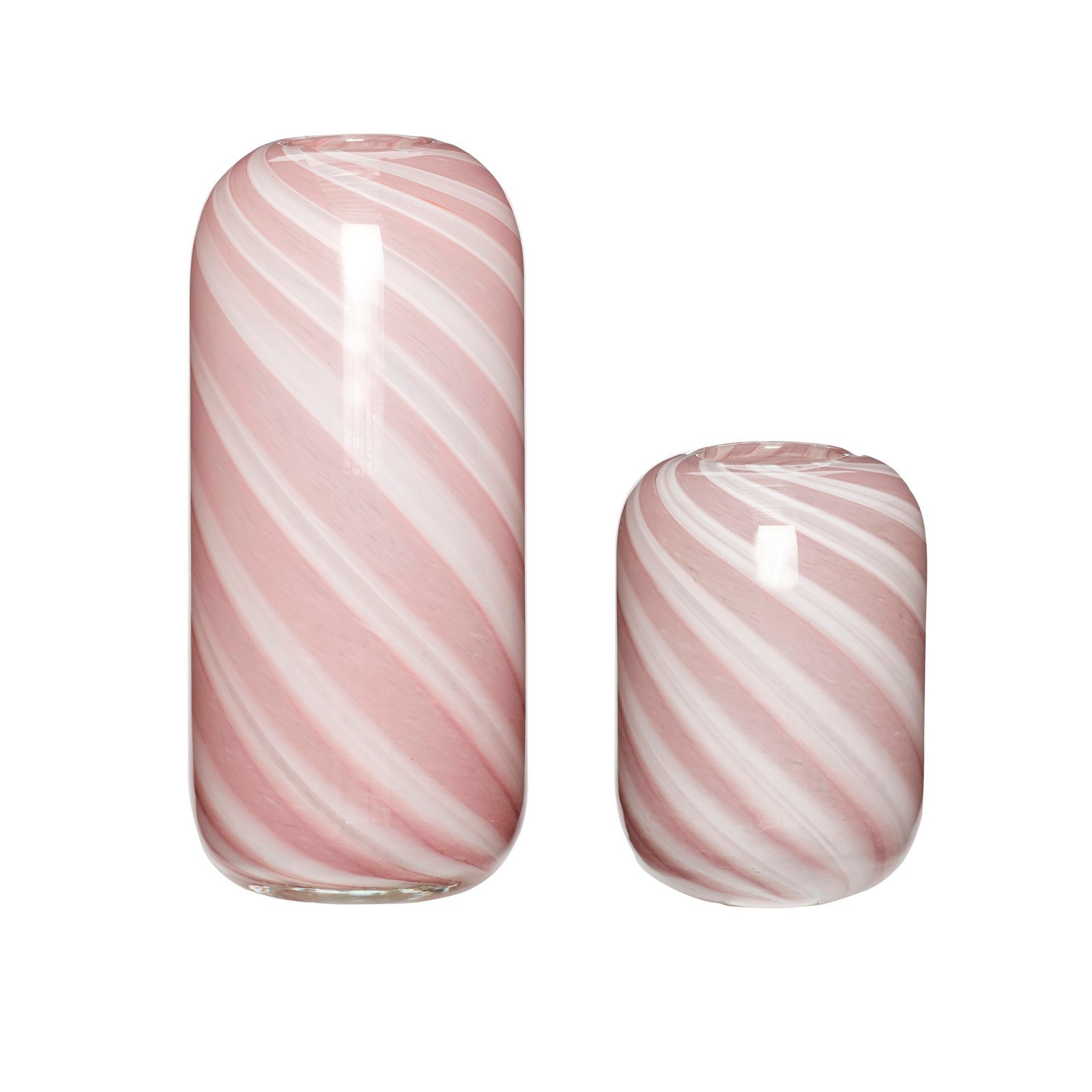 Candy Vaser Lyserød (sæt af 2)