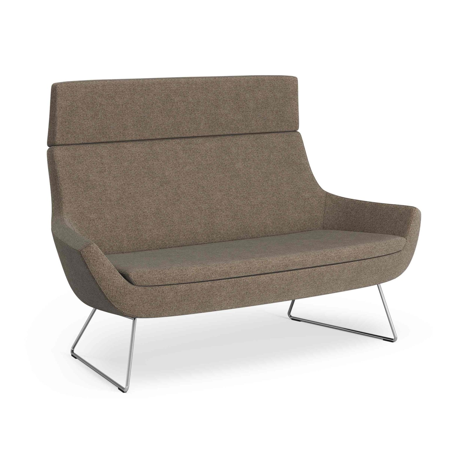 Happy 2-sits soffa hög
