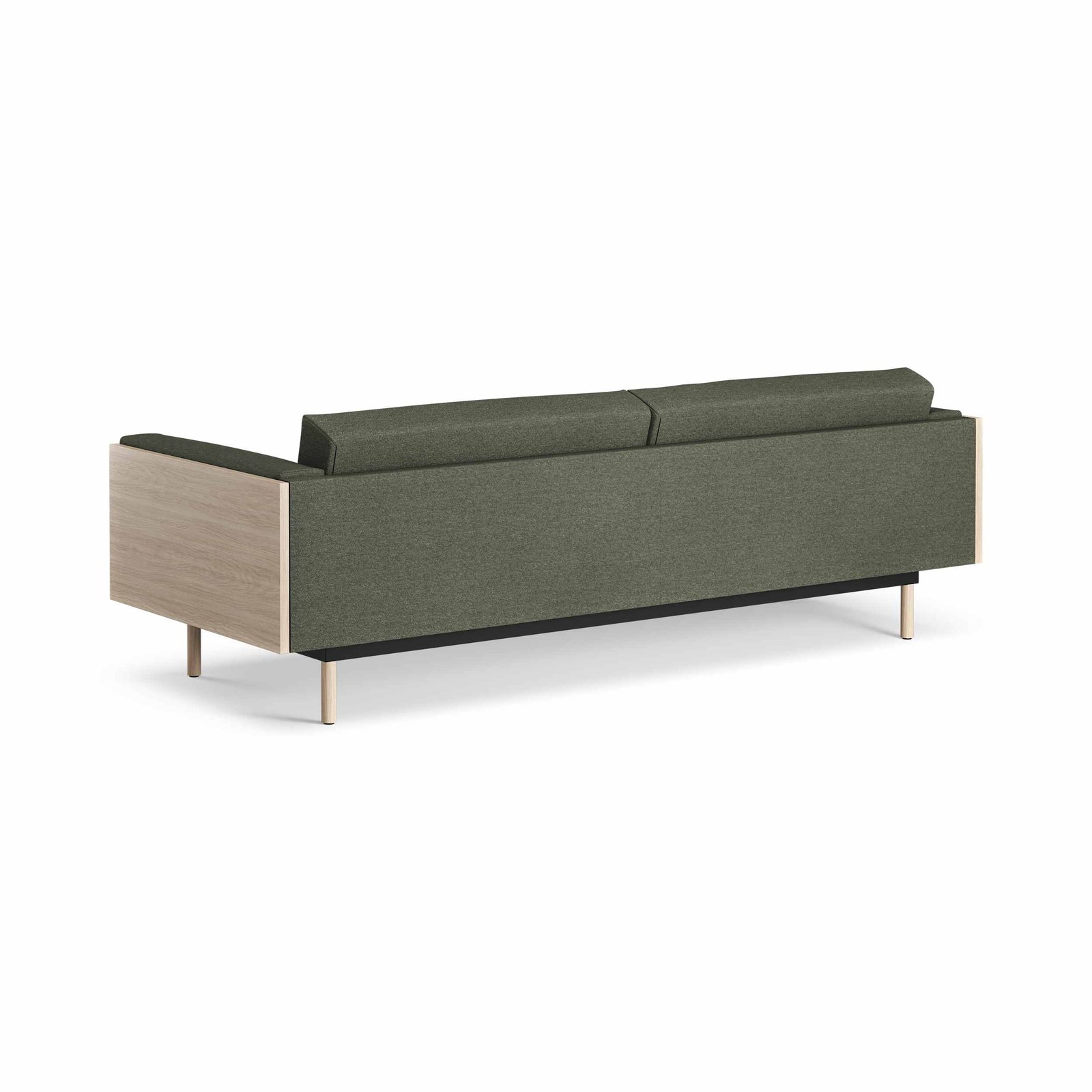 Wood 3-sits soffa