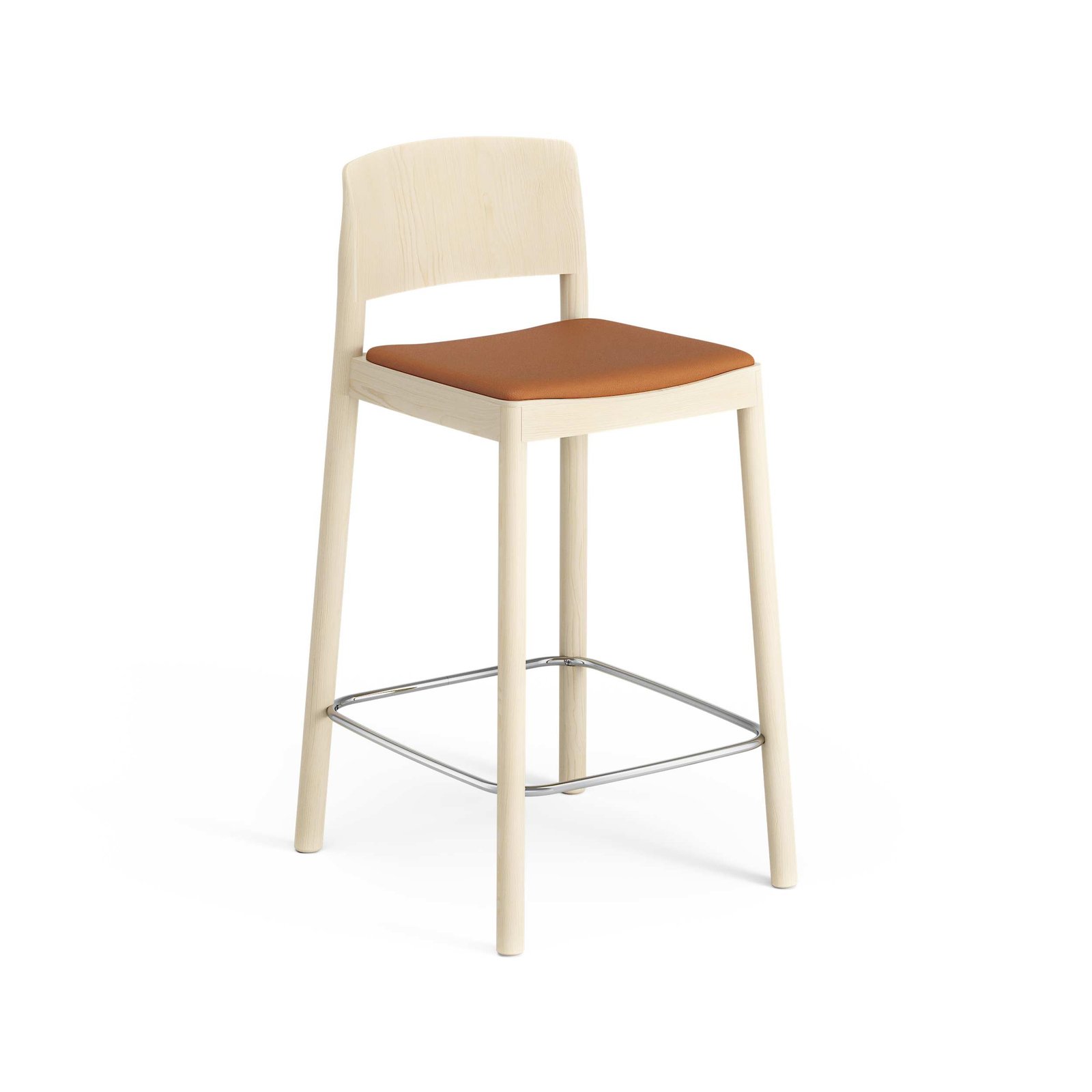 Grace barstol med klädd sits H 63