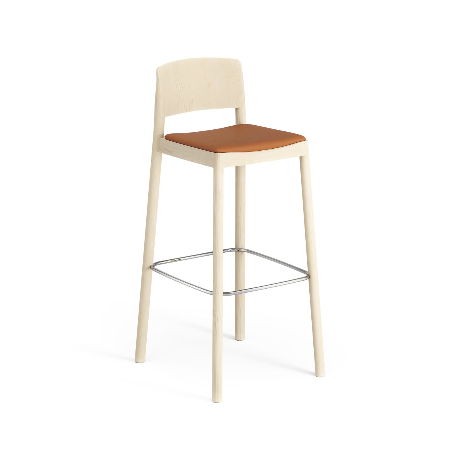 Grace barstol med klädd sits H 79