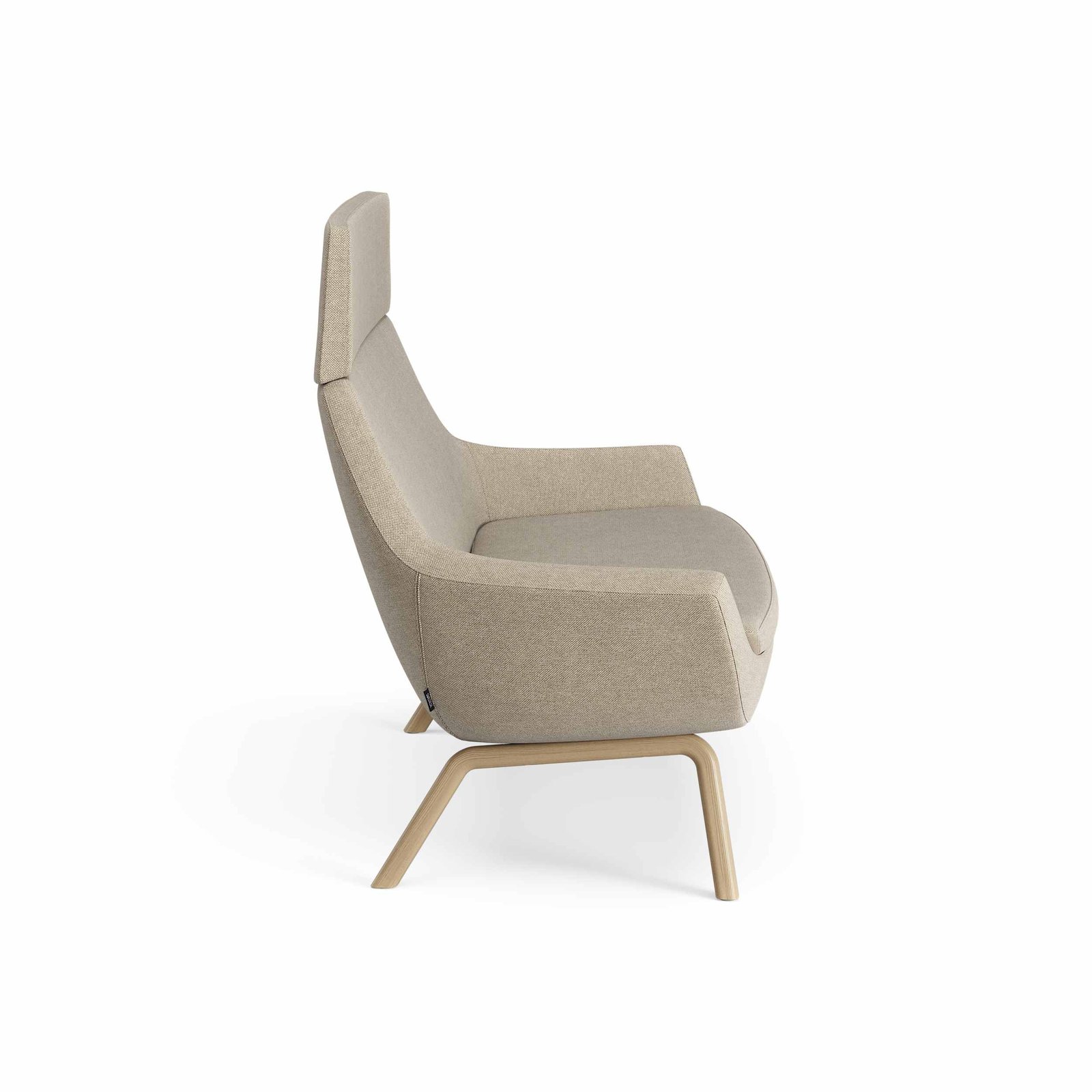 Happy 2-sits soffa hög