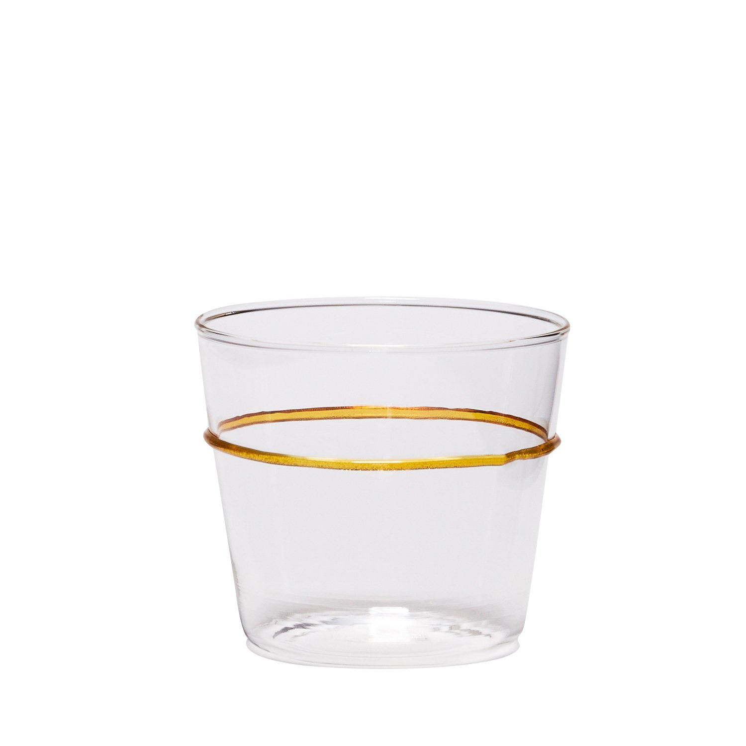 Orbit Drikkeglas Gul