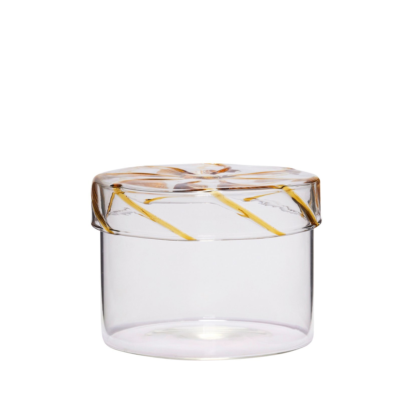 Heir Opbevaringsglas Lav Gul
