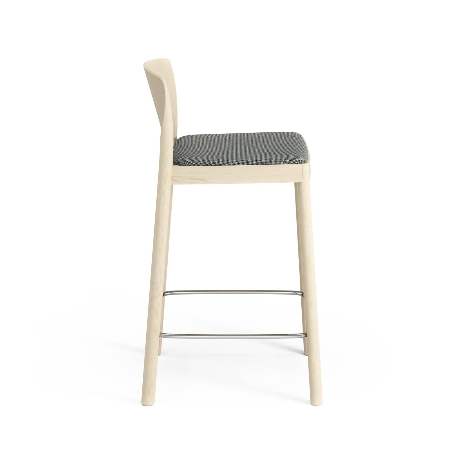 Grace barstol med klädd sits H 63
