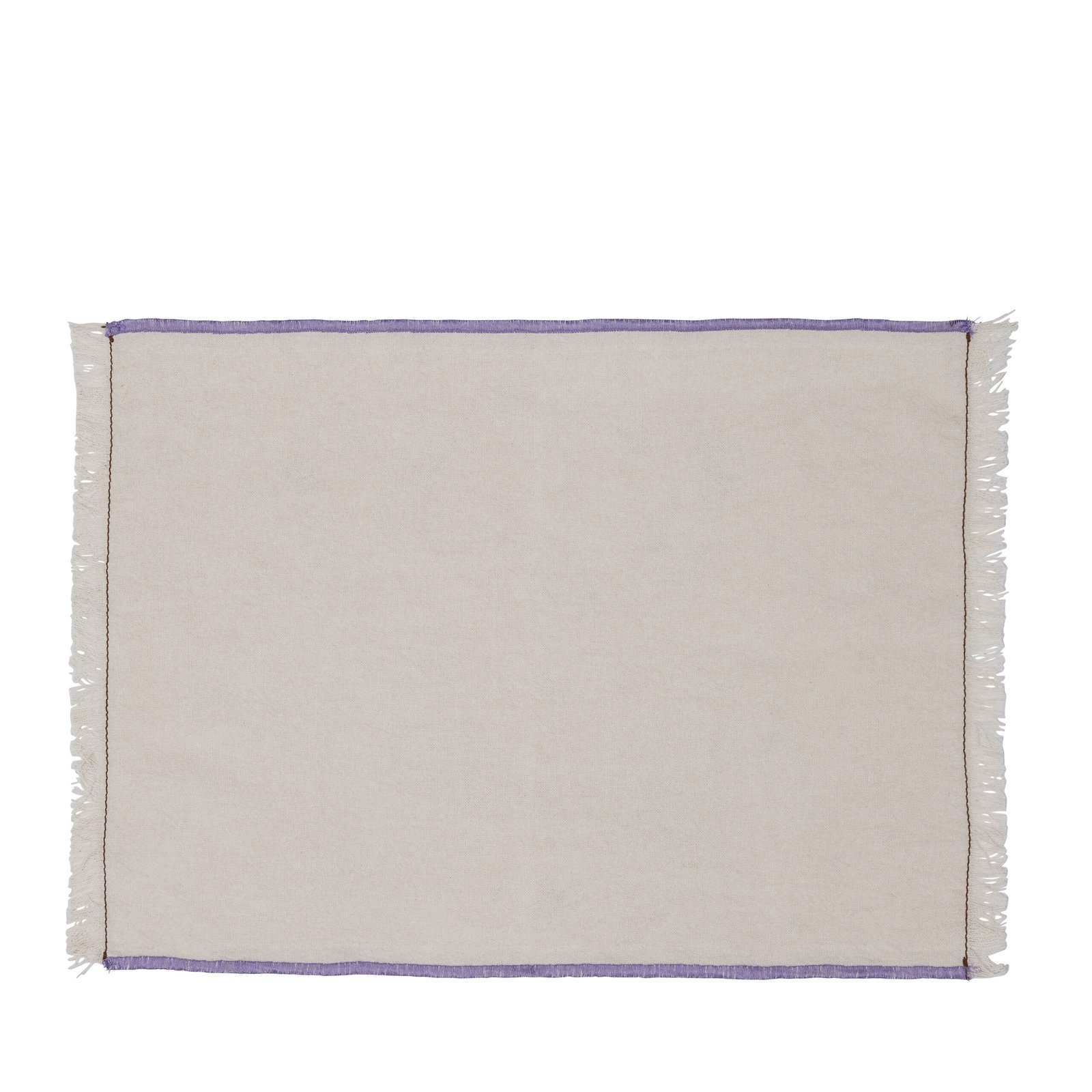 Sera Dækkeserviet/Serviet Lavendel/Sand