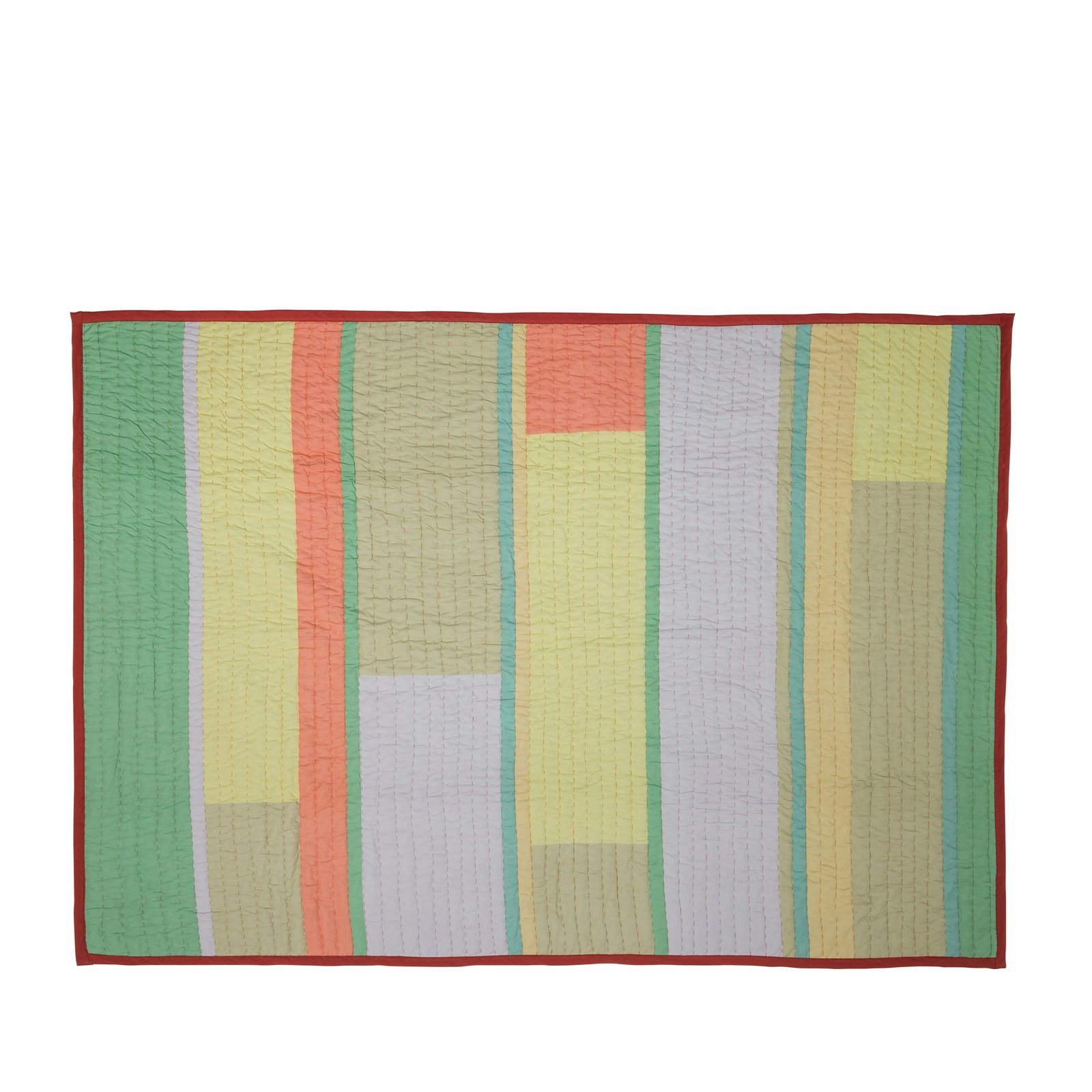 Pavilion Plaid  Block Coral/ Flerfarvet