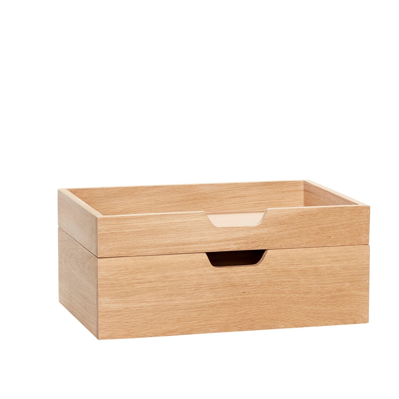 Note Opbevaringskasse  Natur (sæt af 2)