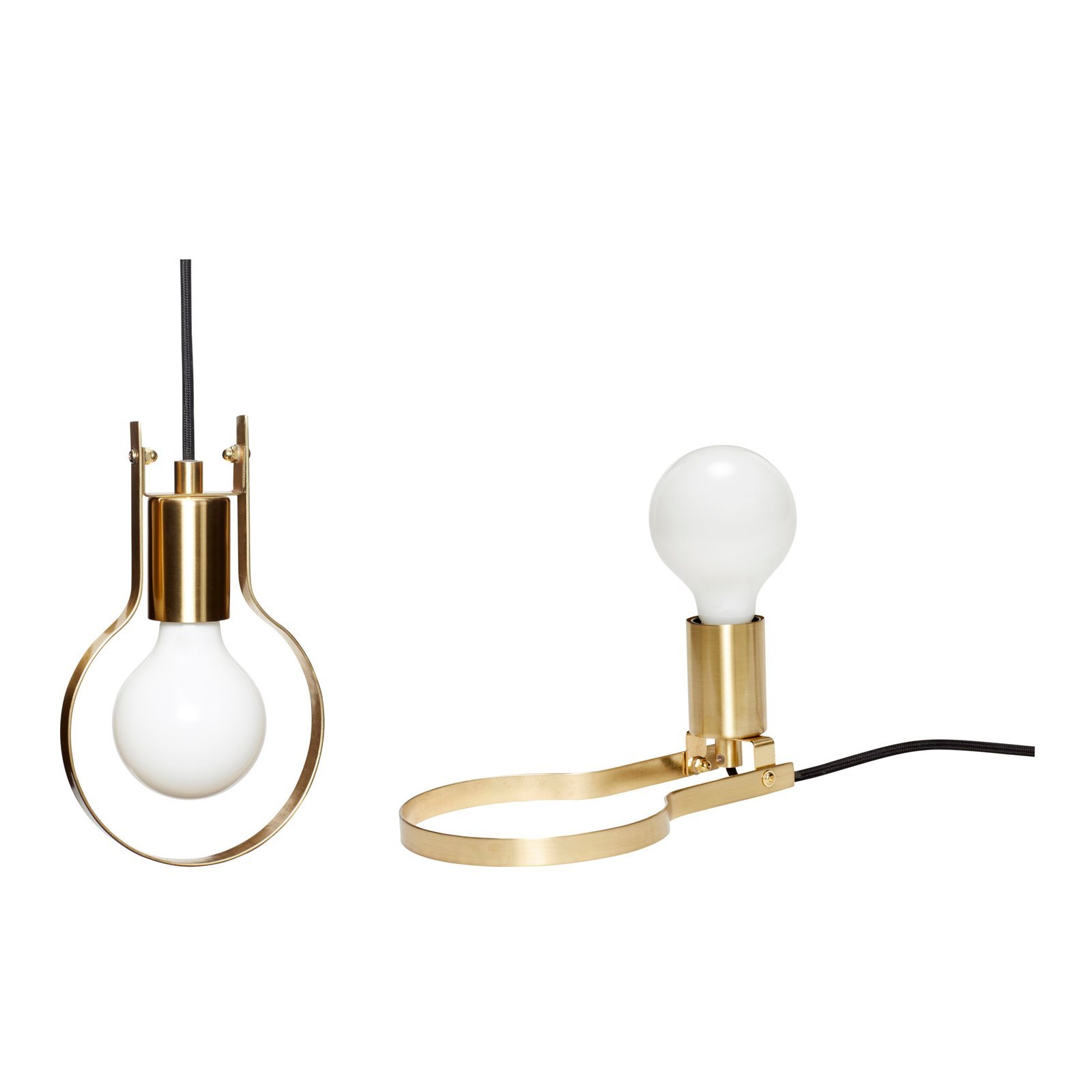 Flip Bordlampe Messingfarve