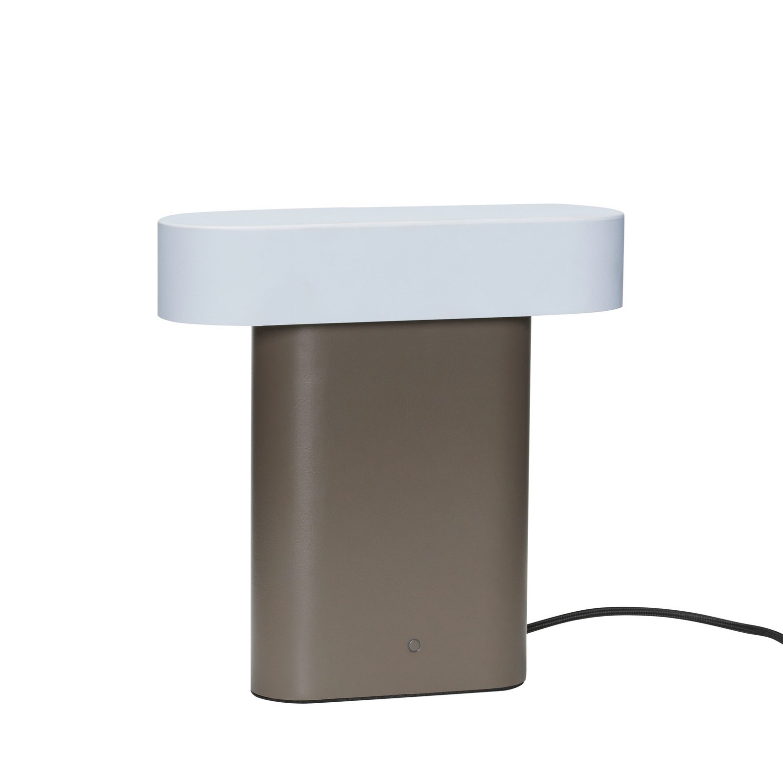 Sleek Bordlampe Brun/Lysegrå