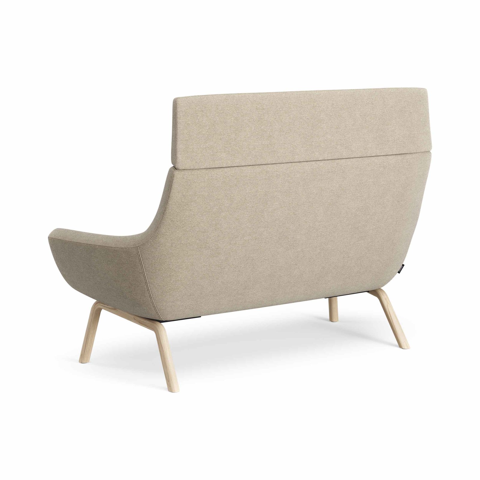Happy 2-sits soffa hög