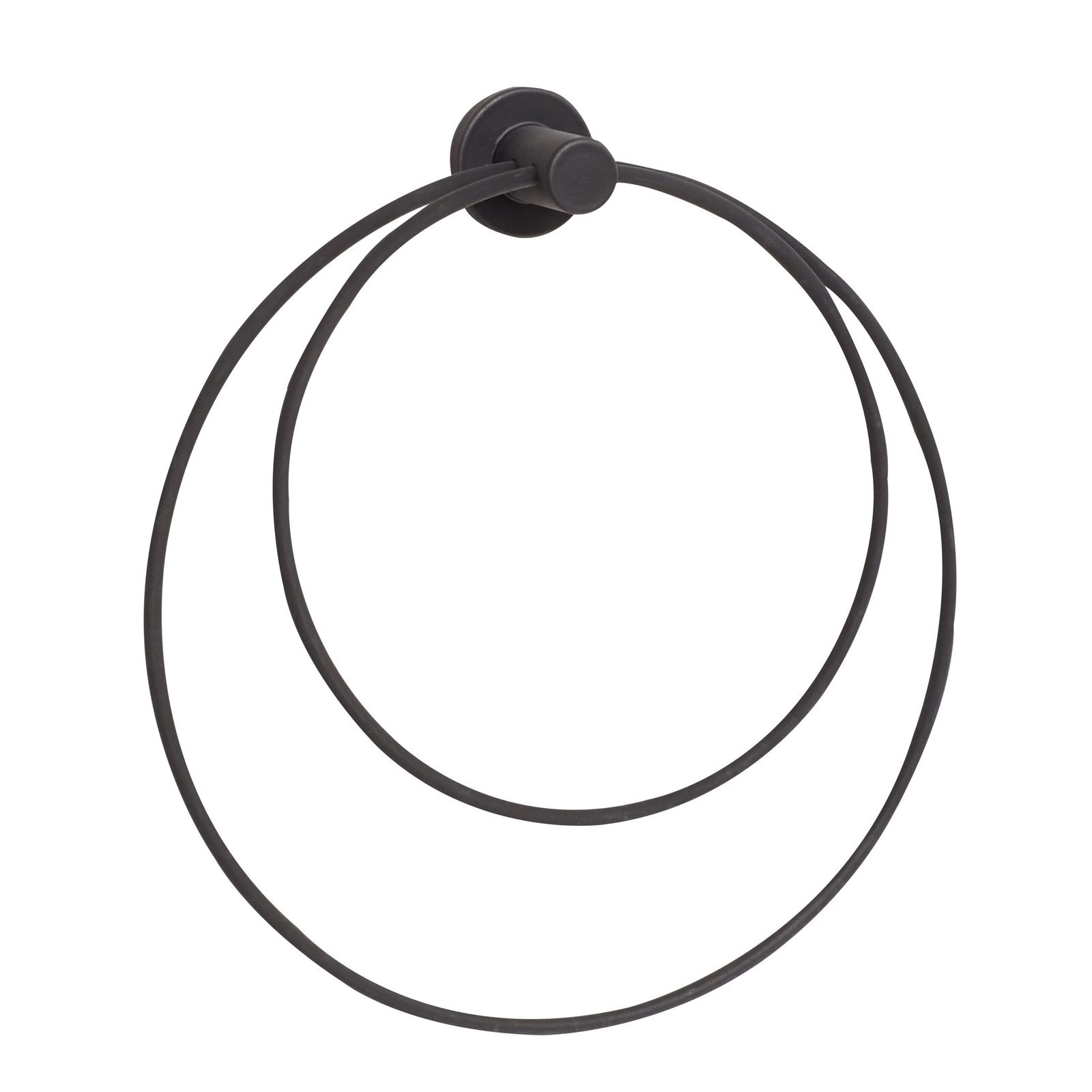 Loop Håndklædeholder Sort