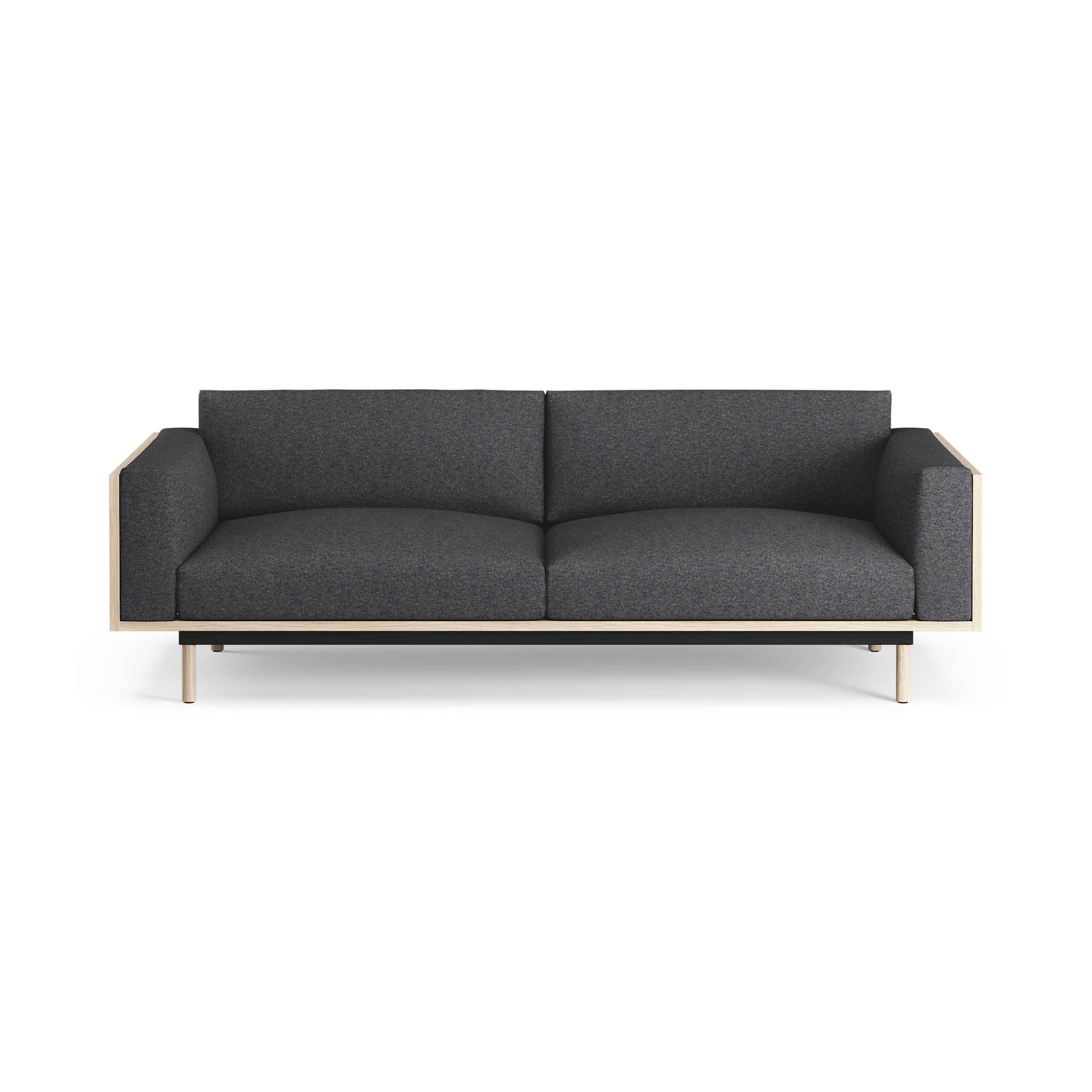 Wood 3-sits soffa