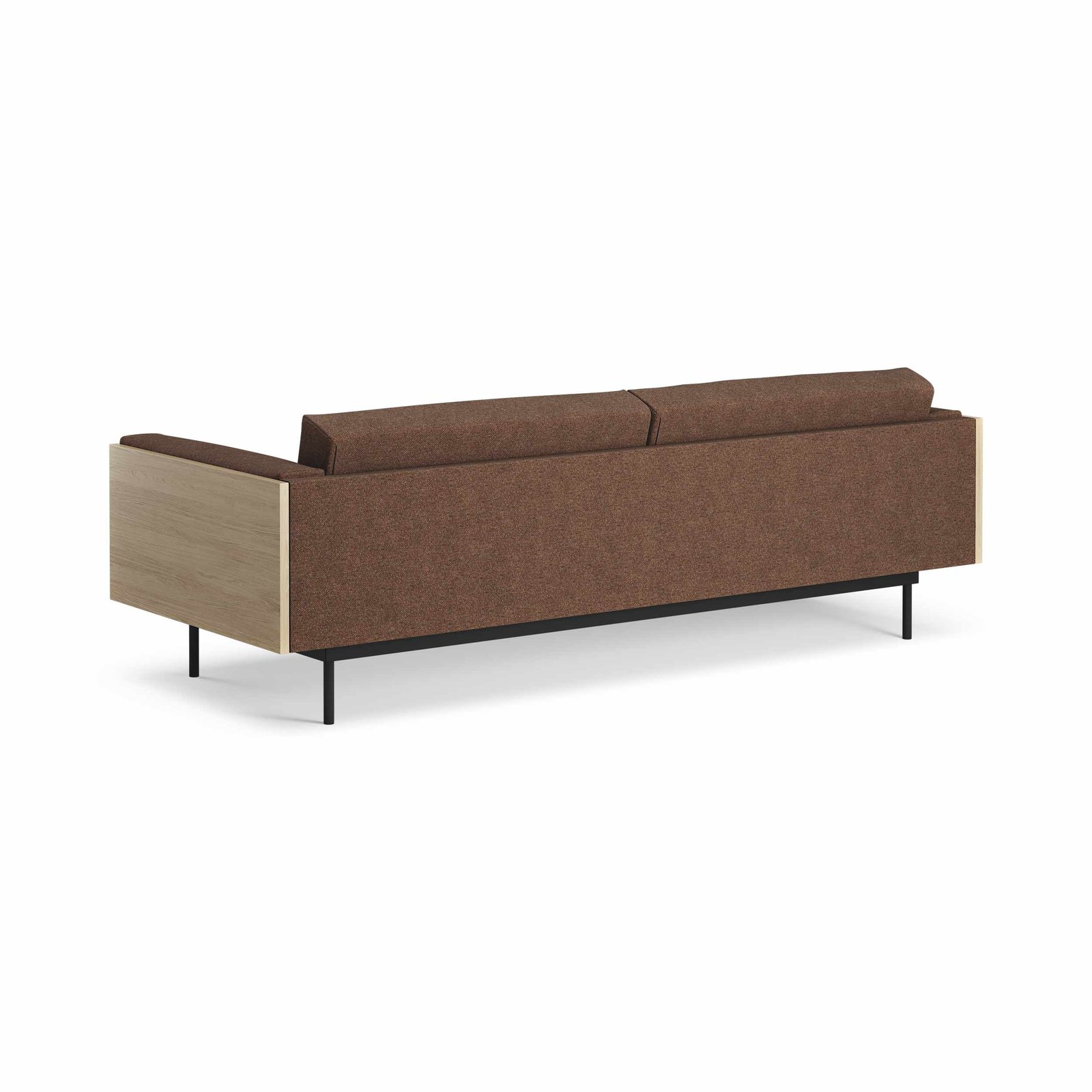 Wood 3-sits soffa
