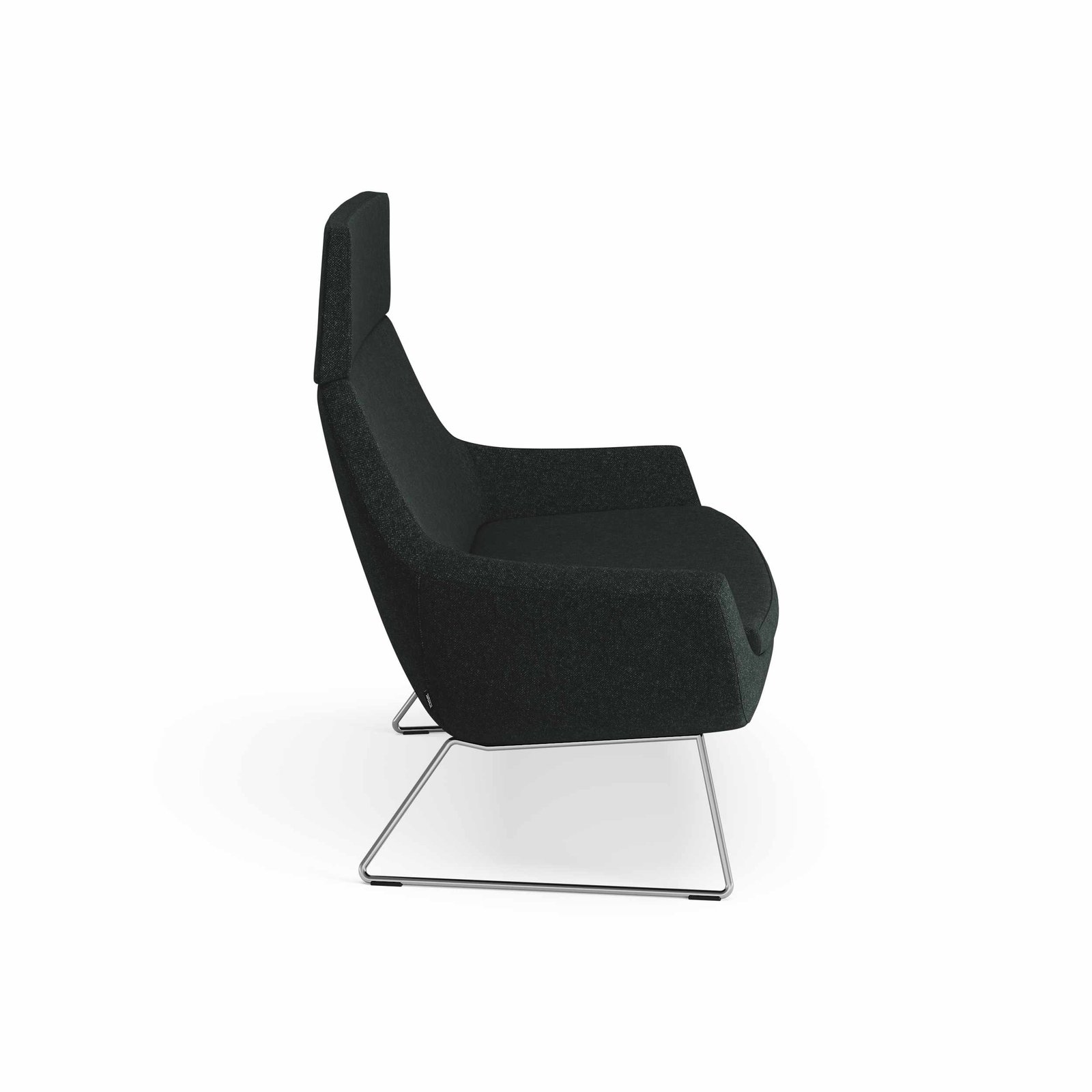 Happy 2-sits soffa hög