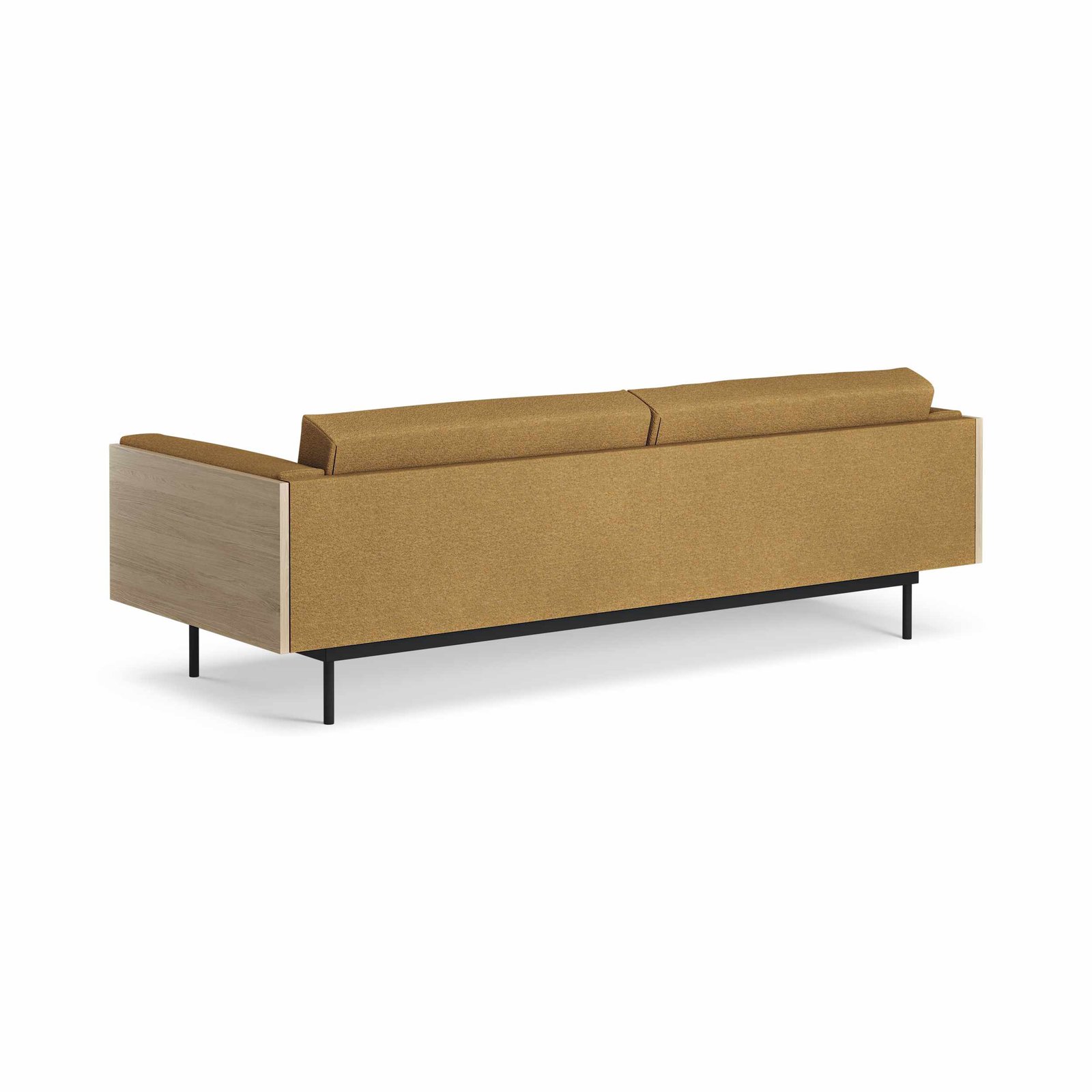 Wood 3-sits soffa