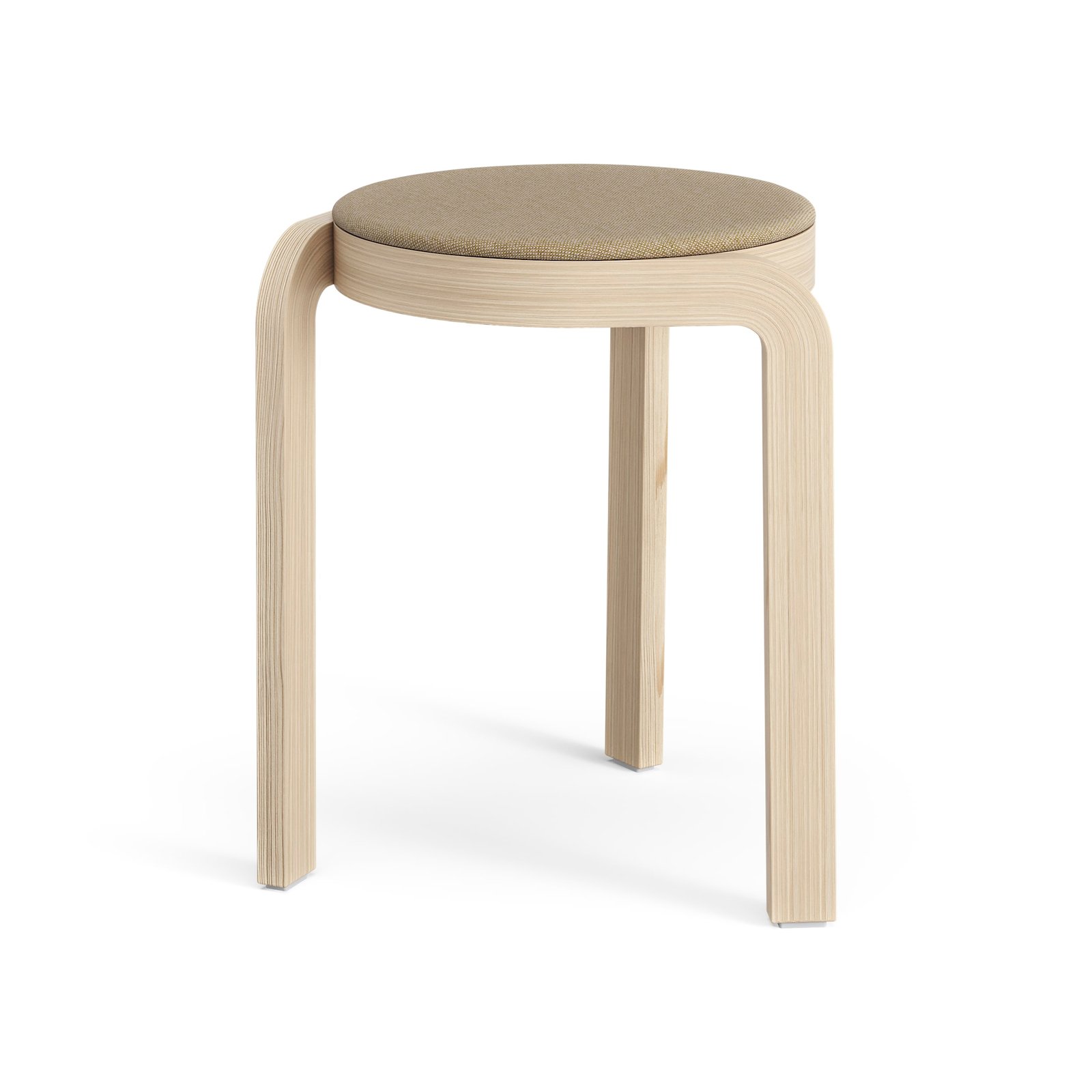 Spin pall klädd sits