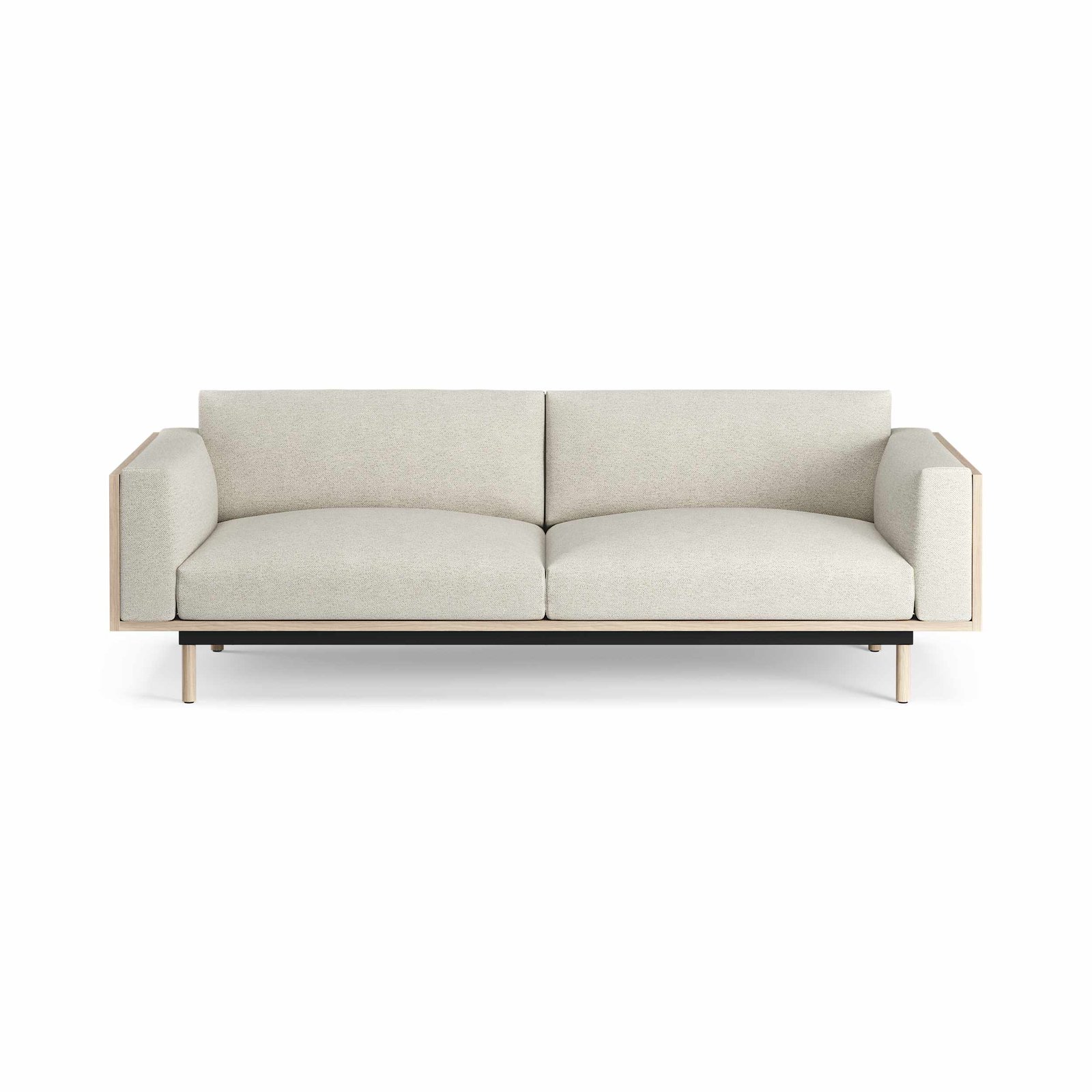 Wood 3-sits soffa