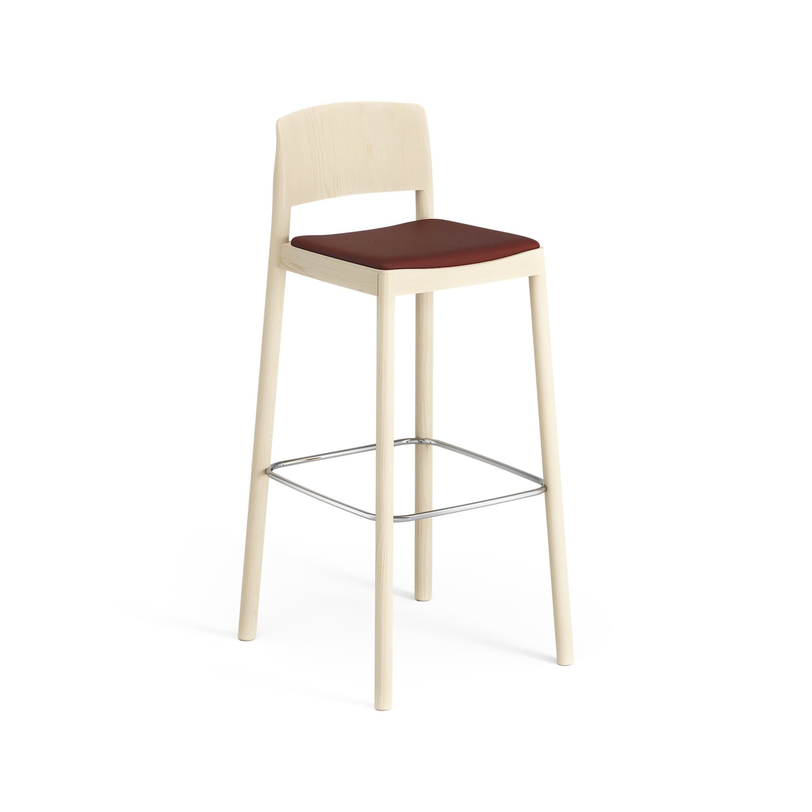 Grace barstol med klädd sits H 79