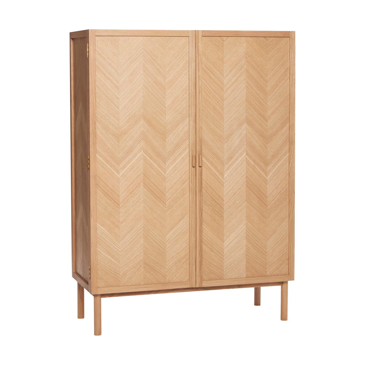 Herringbone Klædeskab Medium Natur