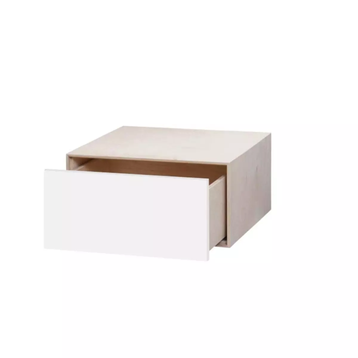 Brick box skuffesektion (hvid front) 45x22,5x45 cm