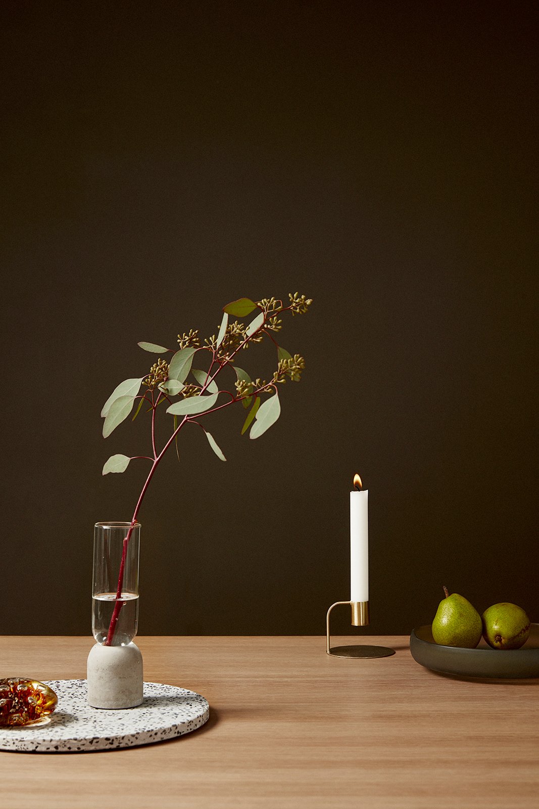 Bow Skåle Grå (sæt af 2)