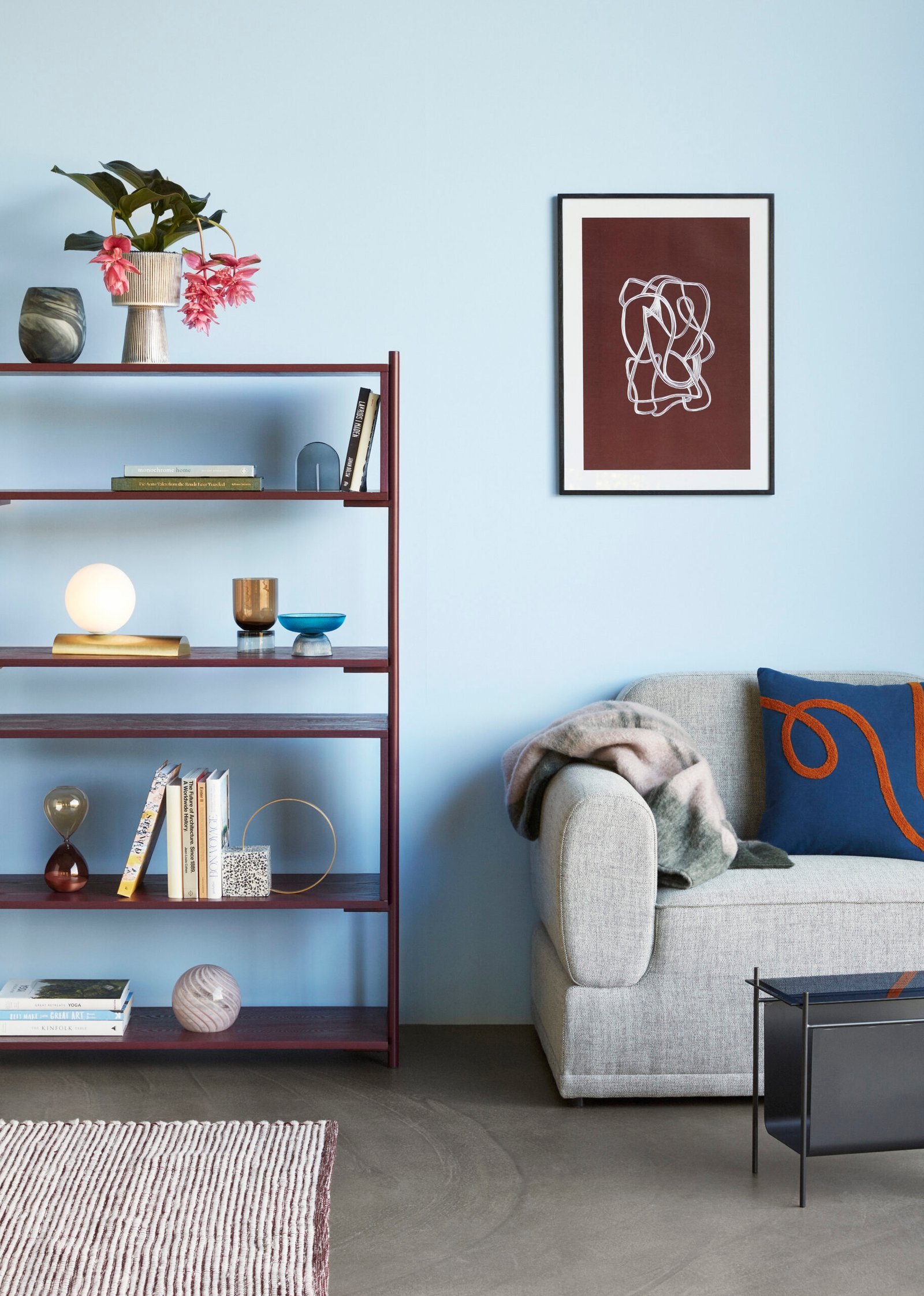 Balance Bordlampe Messingfarve