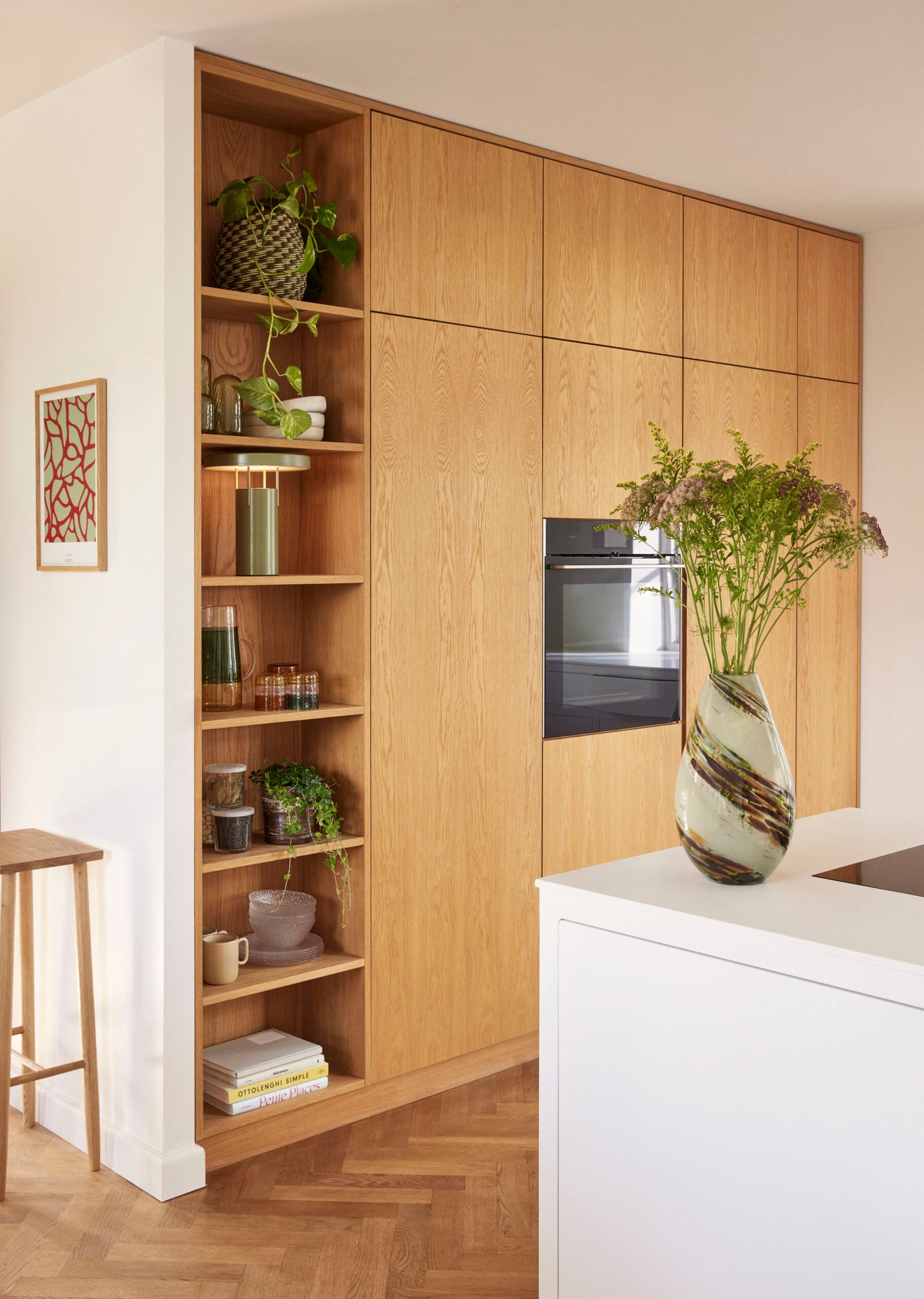 Faye Kurv  Checky Brun/Grøn