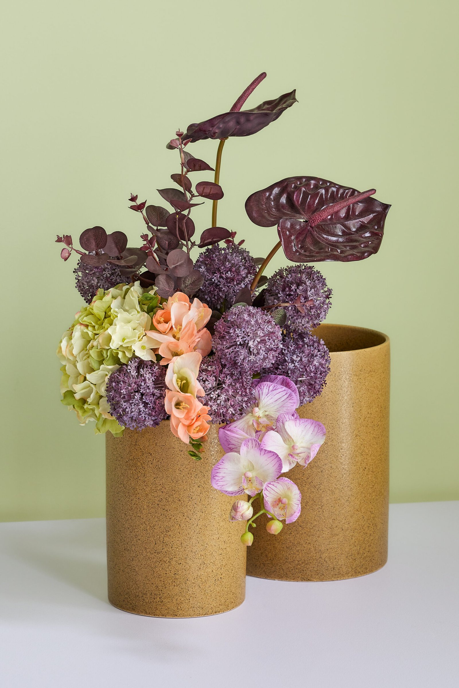 Edna Potte Brun (sæt af 2)