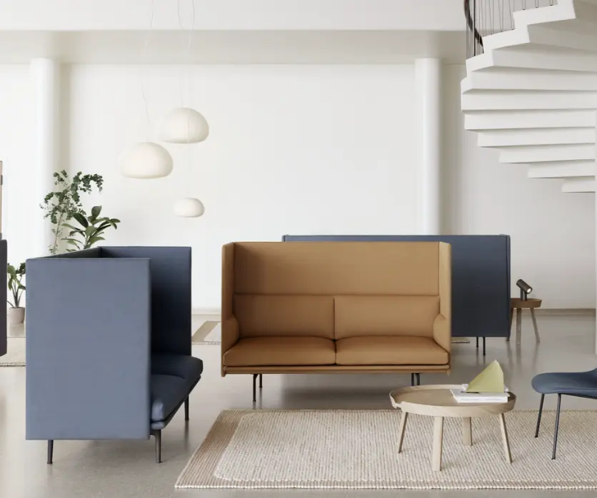 Outline Highback Sofa 120