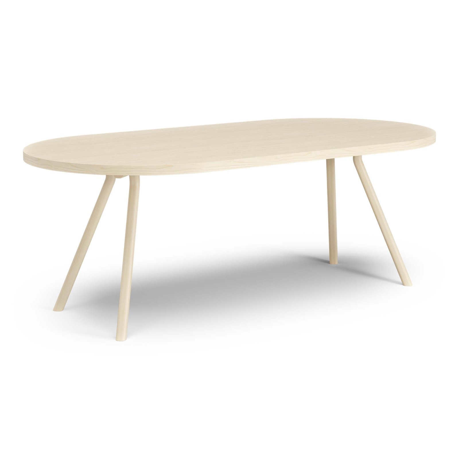 Bespoke Angle oval 200 x 100 höjd 72 cm