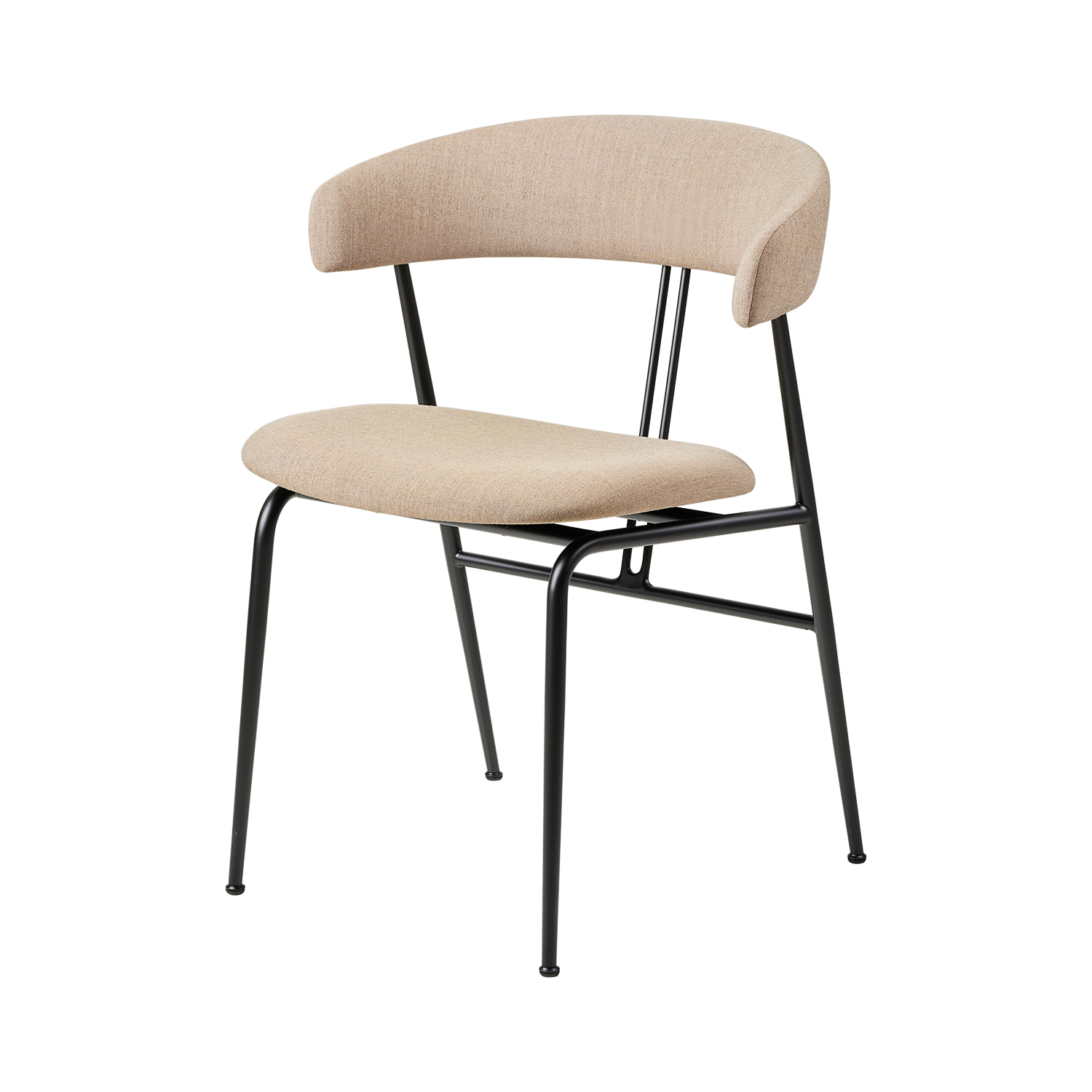 Violin Dining Chair - Remix 3, Kvadrat (233)