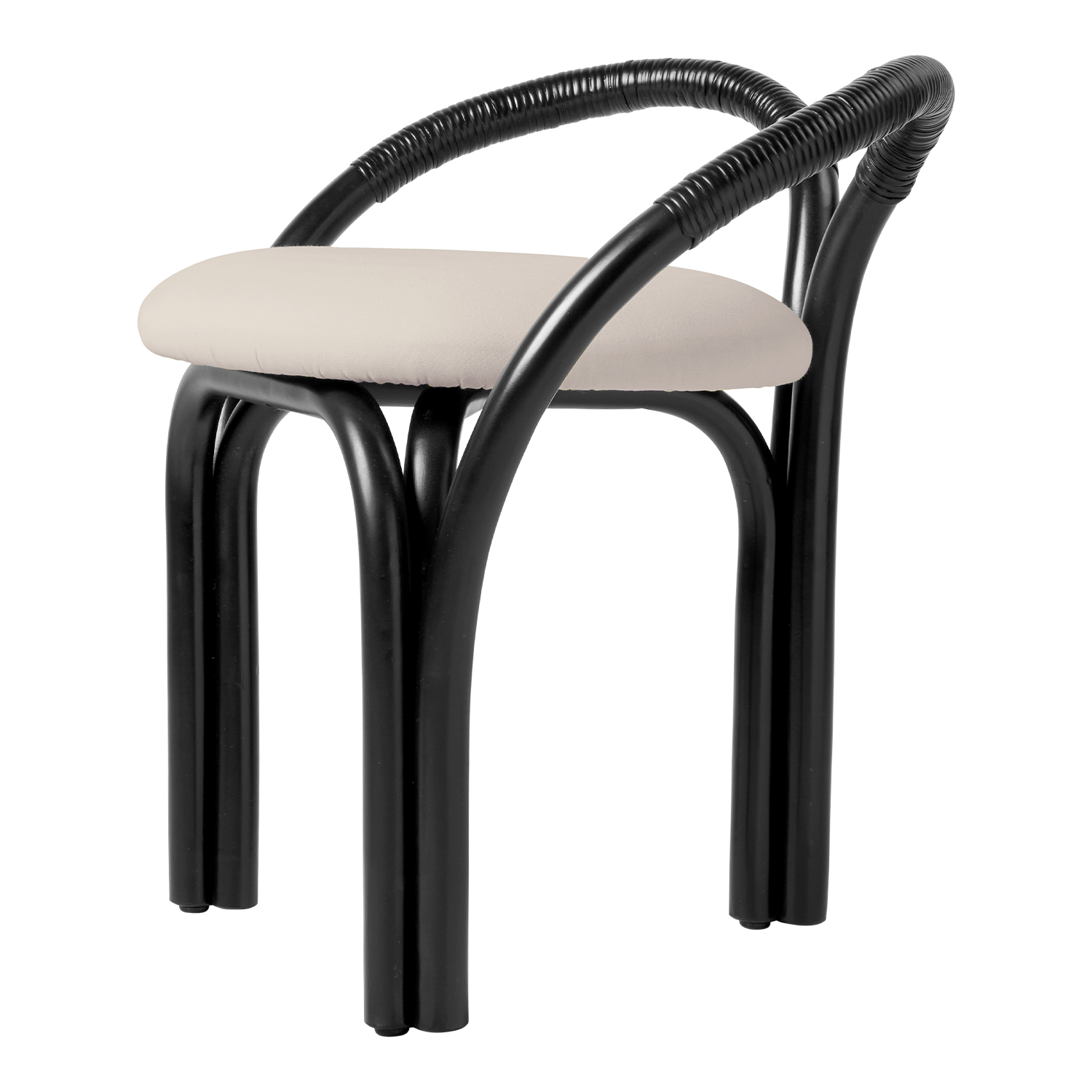 Bistra Stool - Ebony