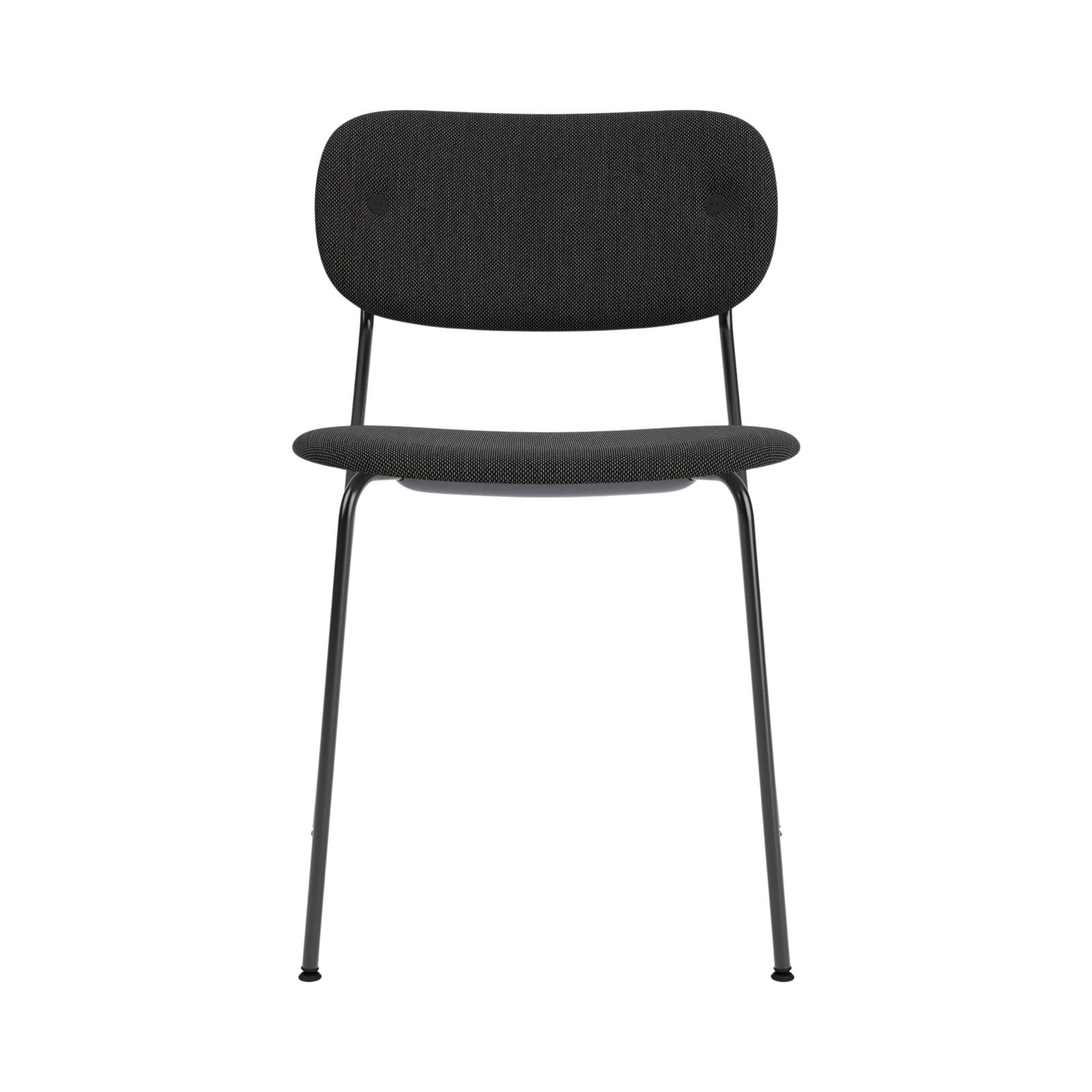Co Dining Chair, Metal Base, Textile
