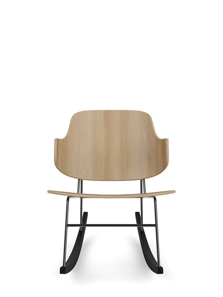 The Penguin Rocking Chair, Metal Base, Unupholstered