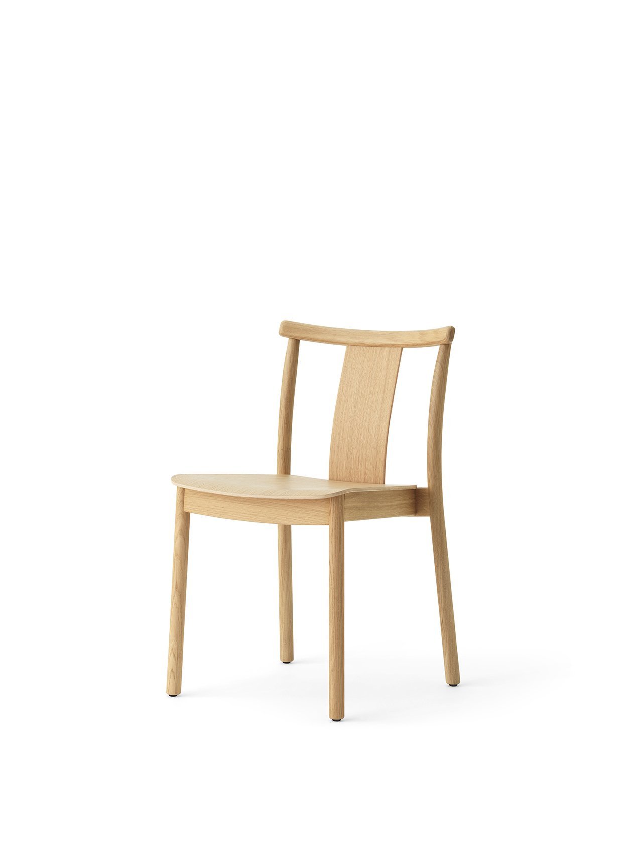 Merkur Dining Chair, Wooden Base, Unupholstered